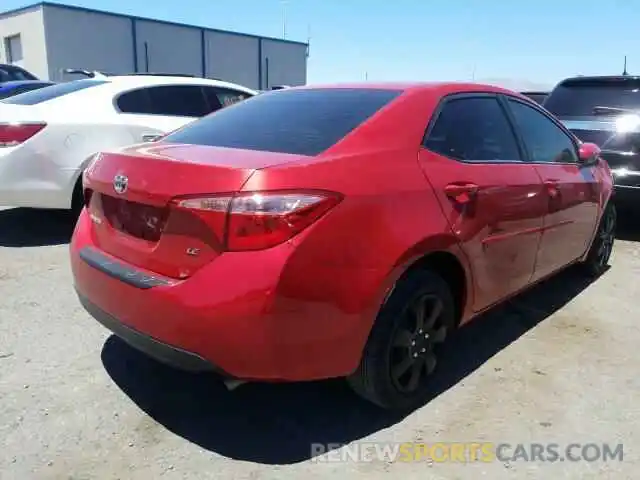 4 Photograph of a damaged car 5YFBURHE8KP858102 TOYOTA COROLLA 2019