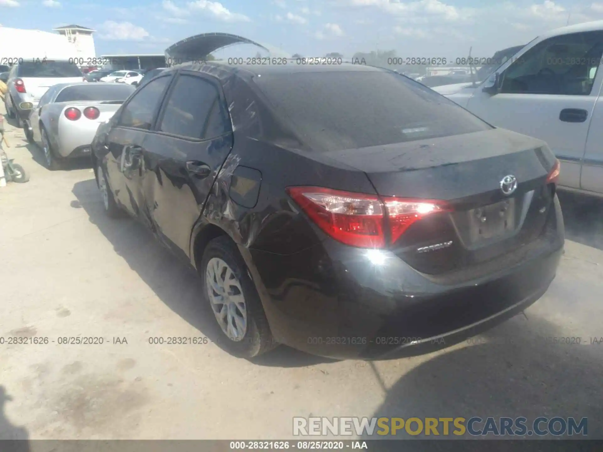 3 Photograph of a damaged car 5YFBURHE8KP858228 TOYOTA COROLLA 2019