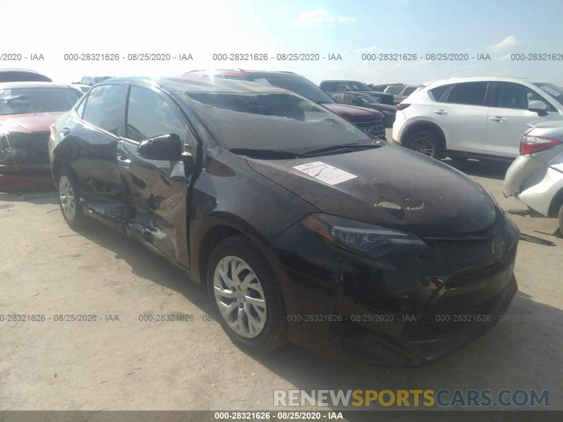 6 Photograph of a damaged car 5YFBURHE8KP858228 TOYOTA COROLLA 2019