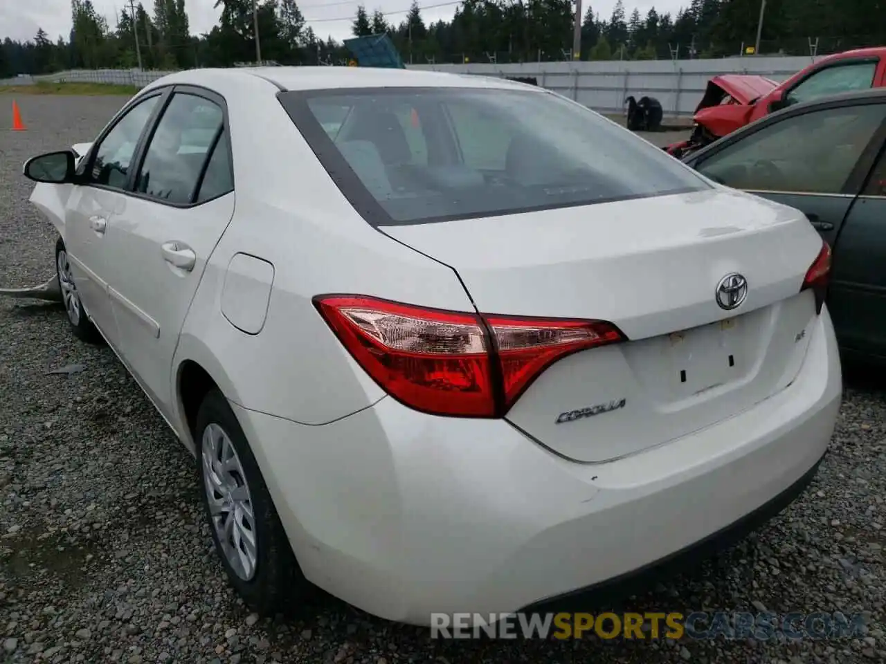 3 Photograph of a damaged car 5YFBURHE8KP858245 TOYOTA COROLLA 2019