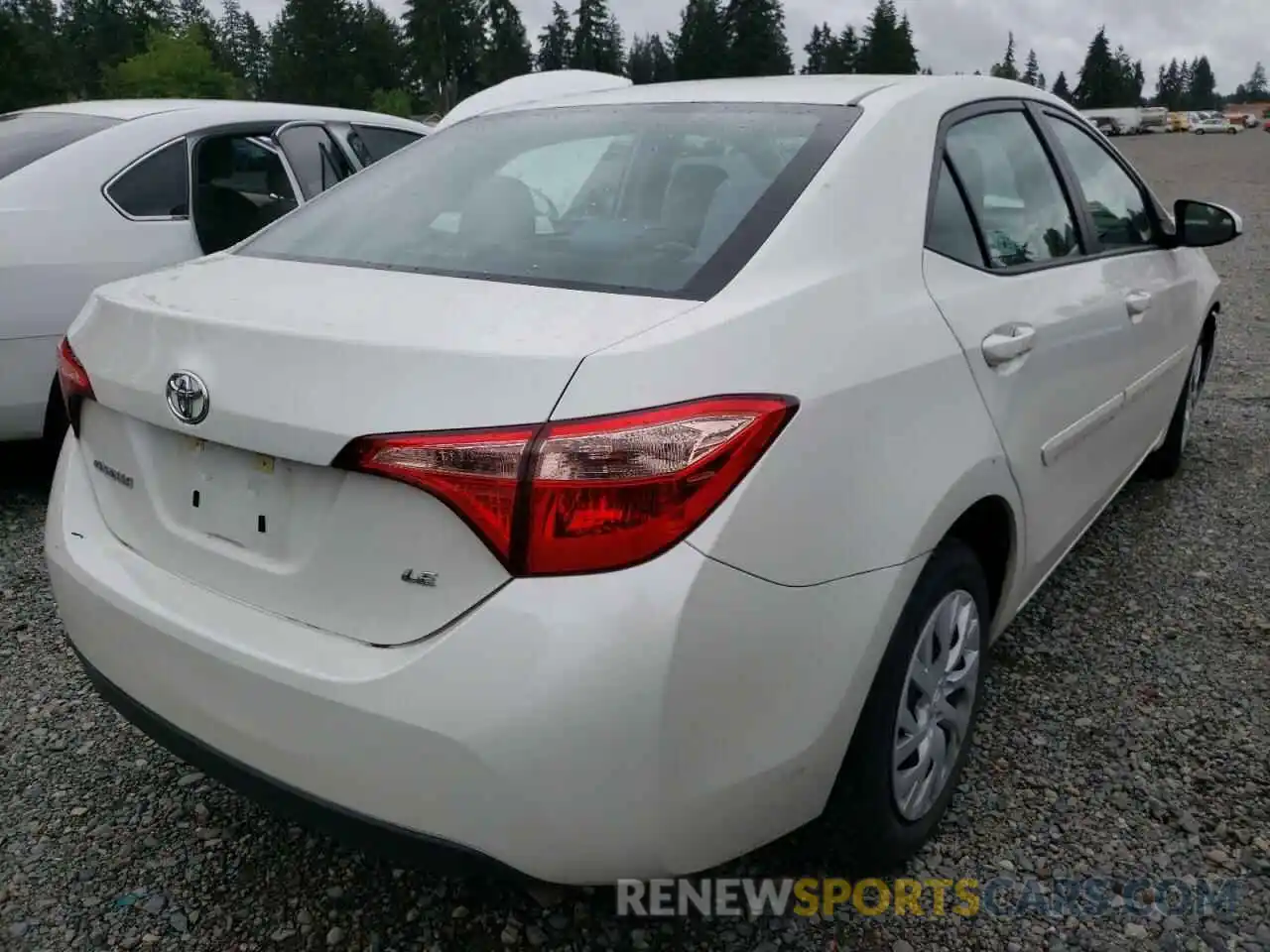 4 Photograph of a damaged car 5YFBURHE8KP858245 TOYOTA COROLLA 2019