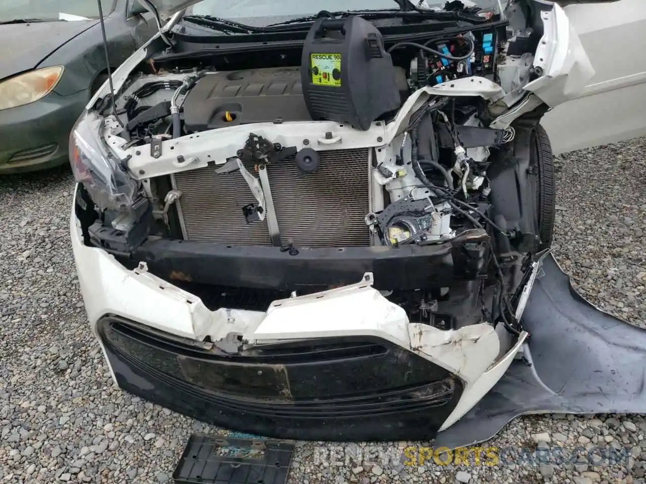 9 Photograph of a damaged car 5YFBURHE8KP858245 TOYOTA COROLLA 2019