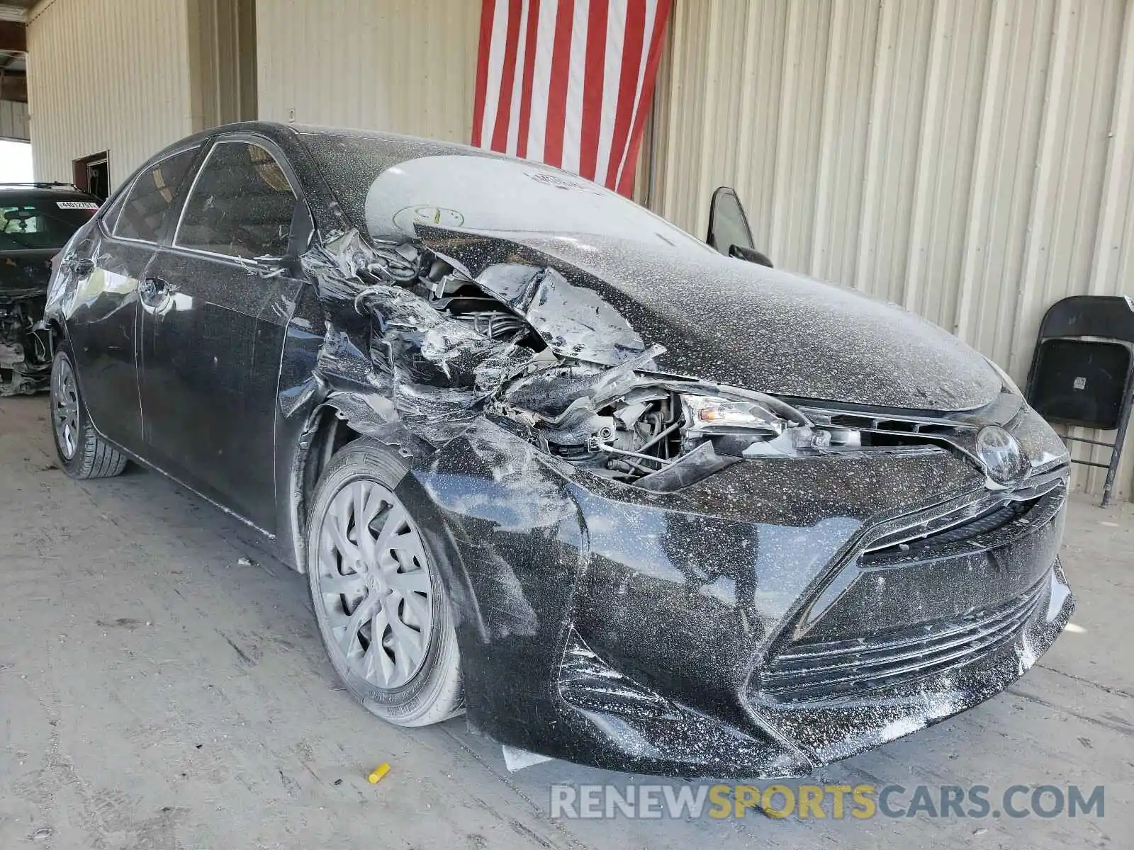 9 Photograph of a damaged car 5YFBURHE8KP858553 TOYOTA COROLLA 2019