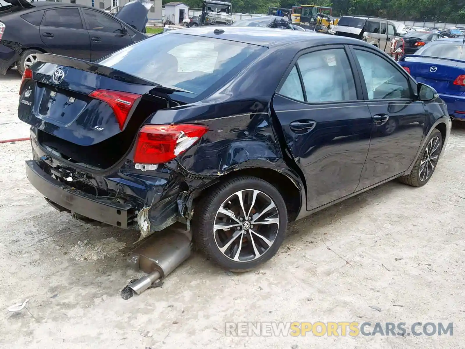 4 Photograph of a damaged car 5YFBURHE8KP858729 TOYOTA COROLLA 2019