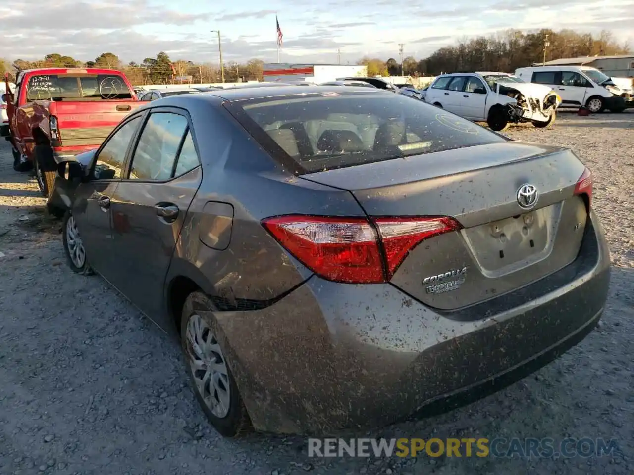 3 Photograph of a damaged car 5YFBURHE8KP858861 TOYOTA COROLLA 2019