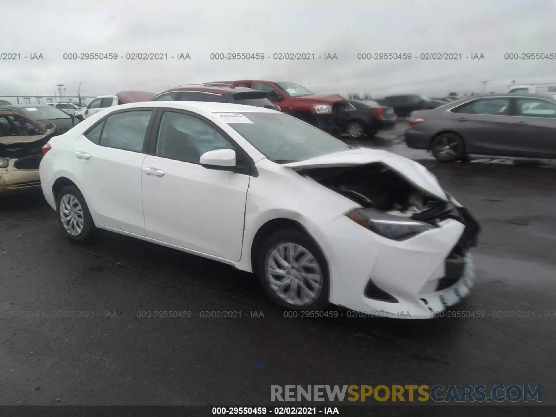 1 Photograph of a damaged car 5YFBURHE8KP859105 TOYOTA COROLLA 2019