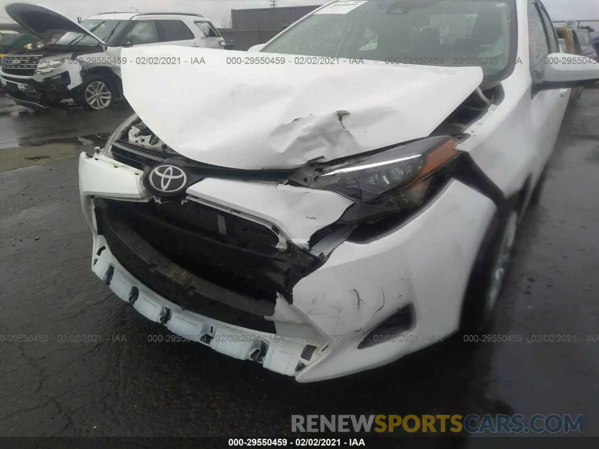 6 Photograph of a damaged car 5YFBURHE8KP859105 TOYOTA COROLLA 2019