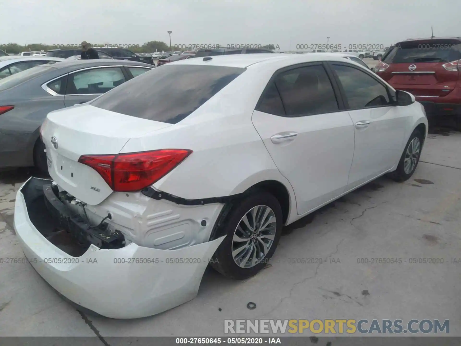 4 Photograph of a damaged car 5YFBURHE8KP859248 TOYOTA COROLLA 2019