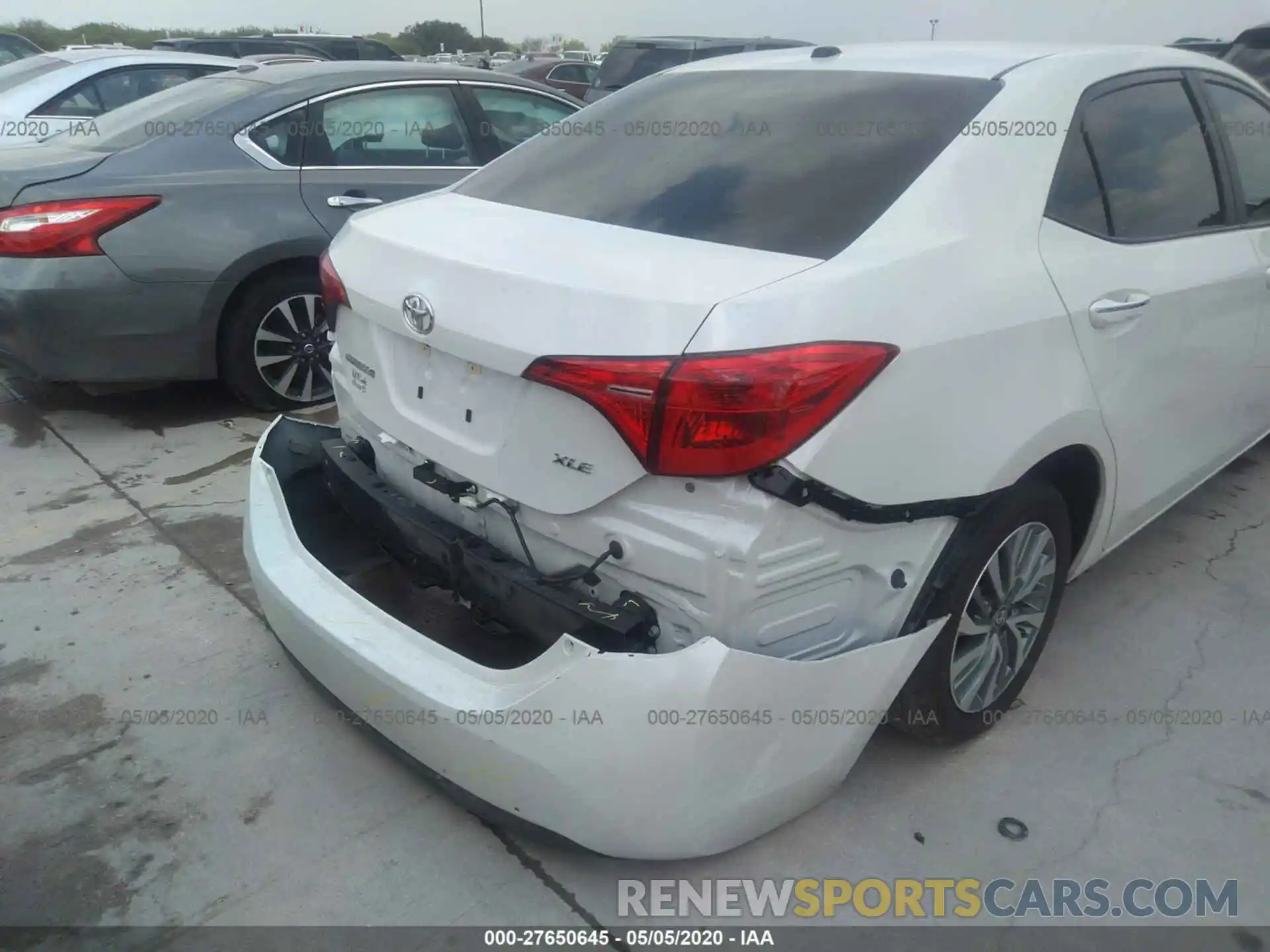 6 Photograph of a damaged car 5YFBURHE8KP859248 TOYOTA COROLLA 2019