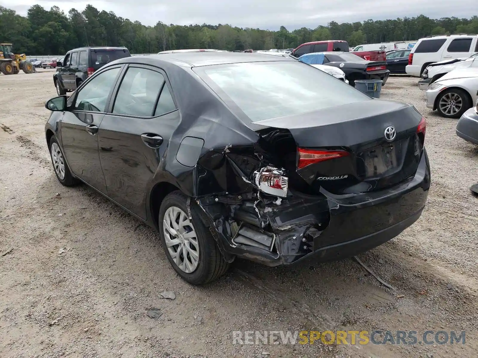 3 Photograph of a damaged car 5YFBURHE8KP859265 TOYOTA COROLLA 2019