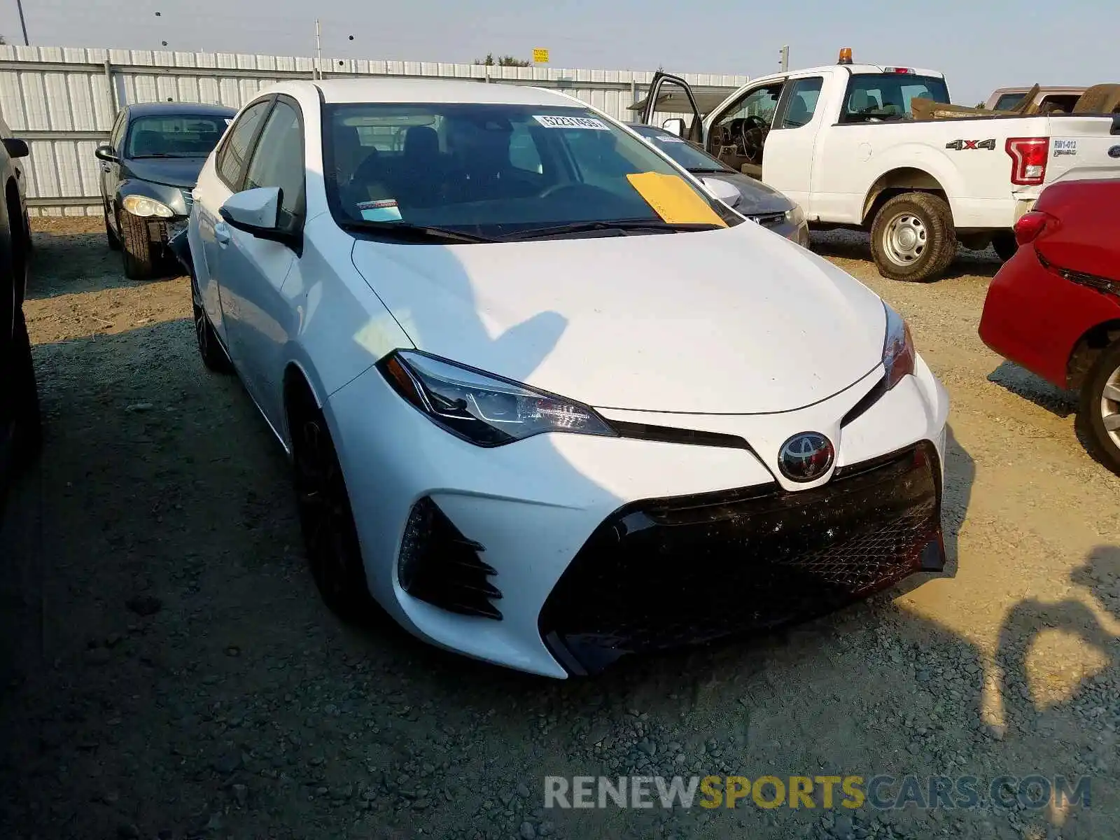 1 Photograph of a damaged car 5YFBURHE8KP859458 TOYOTA COROLLA 2019