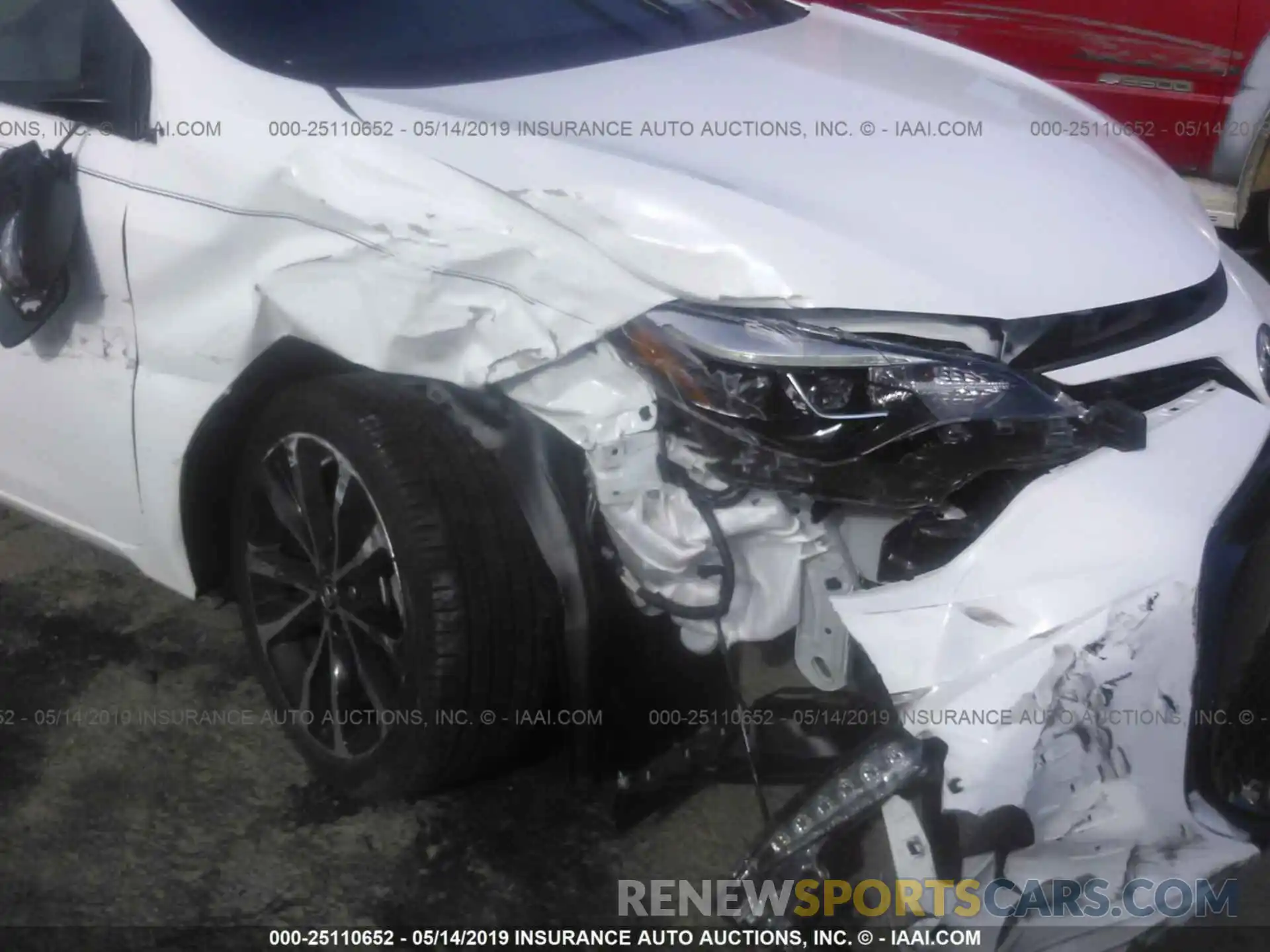 6 Photograph of a damaged car 5YFBURHE8KP860254 TOYOTA COROLLA 2019