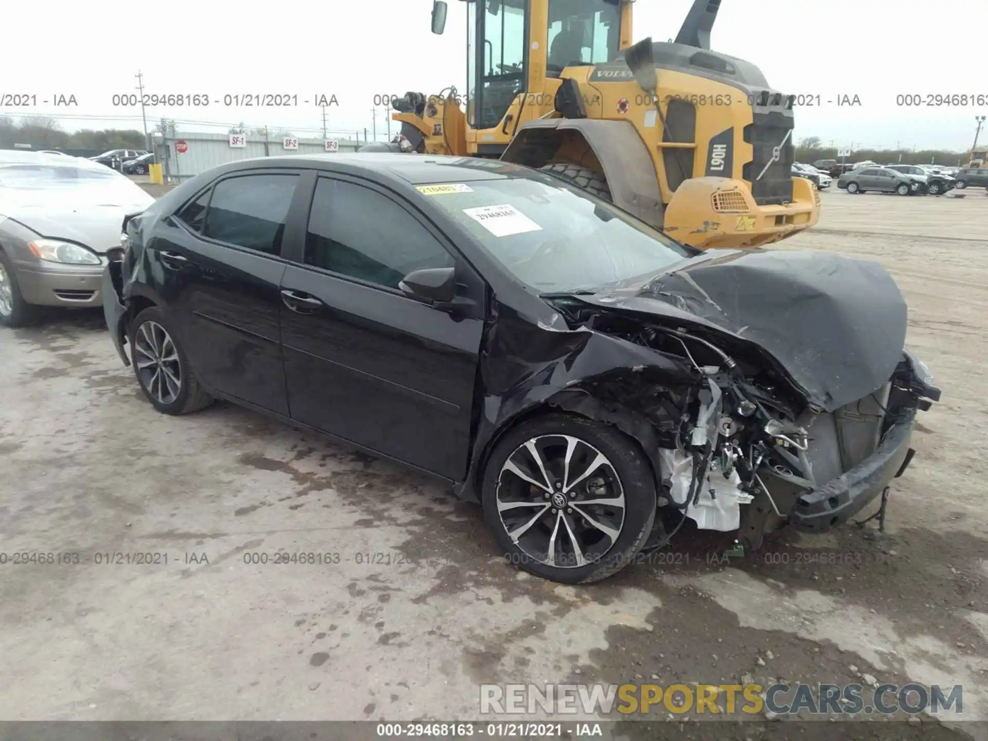 1 Photograph of a damaged car 5YFBURHE8KP860495 TOYOTA COROLLA 2019