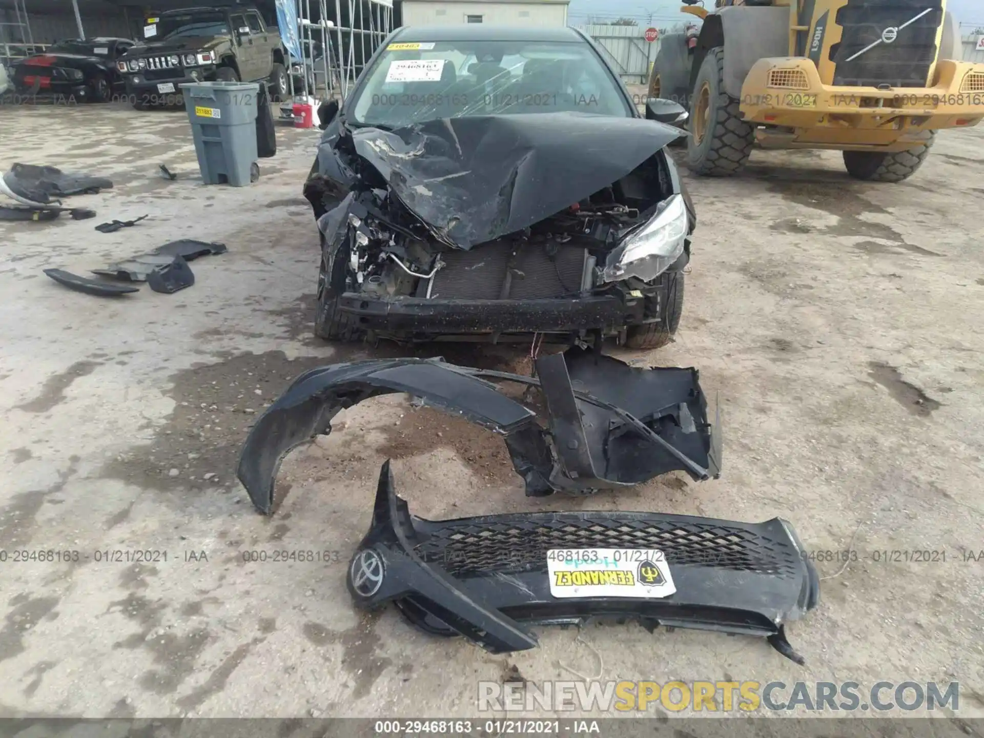 11 Photograph of a damaged car 5YFBURHE8KP860495 TOYOTA COROLLA 2019