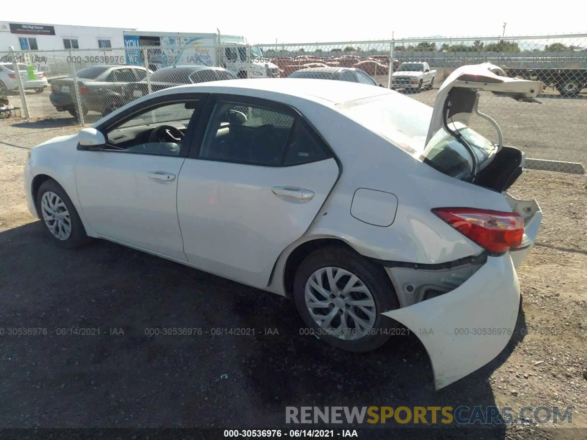 3 Photograph of a damaged car 5YFBURHE8KP861114 TOYOTA COROLLA 2019