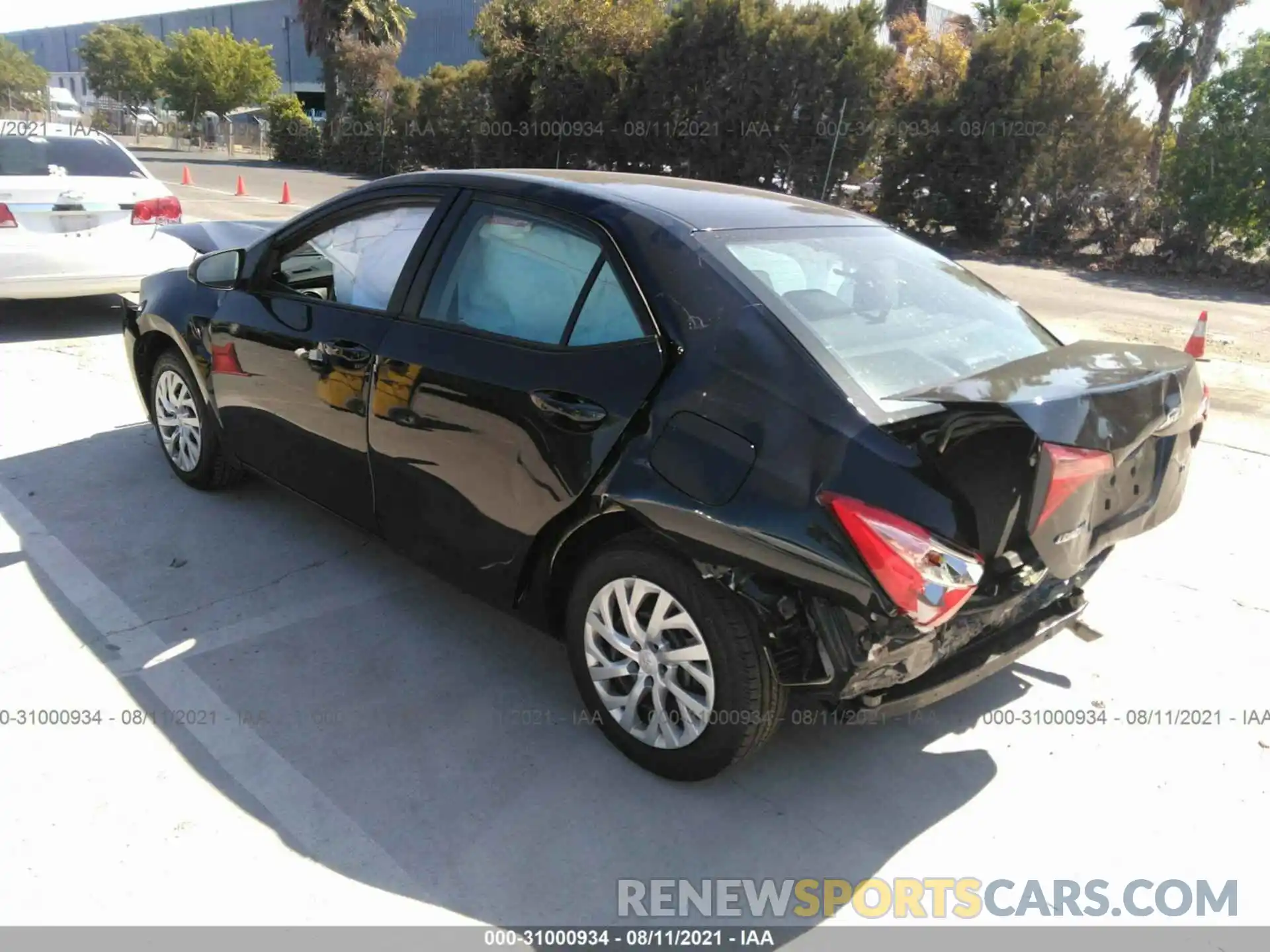 3 Photograph of a damaged car 5YFBURHE8KP861288 TOYOTA COROLLA 2019