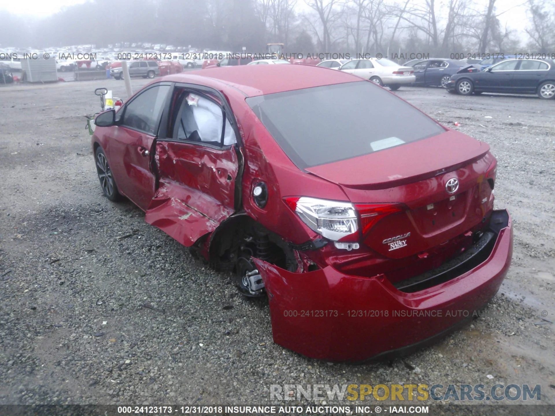 3 Photograph of a damaged car 5YFBURHE8KP861419 TOYOTA COROLLA 2019