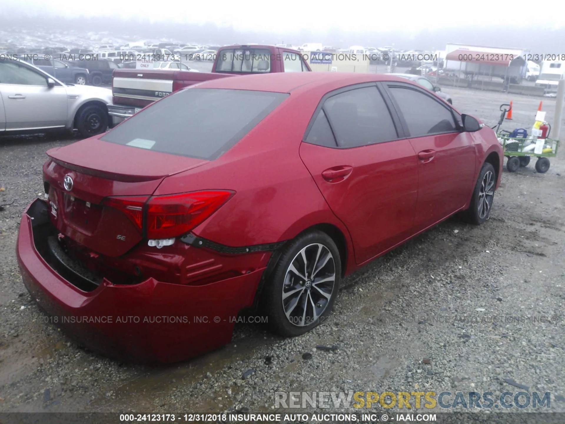 4 Photograph of a damaged car 5YFBURHE8KP861419 TOYOTA COROLLA 2019