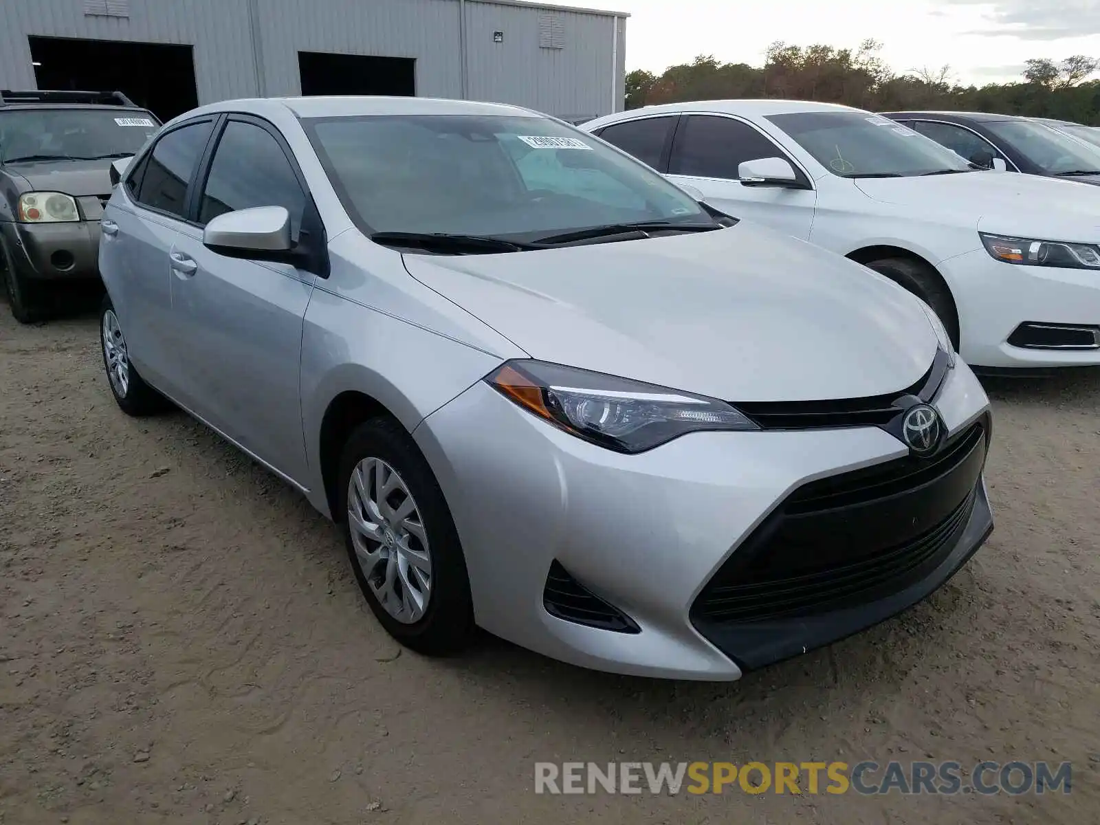 1 Photograph of a damaged car 5YFBURHE8KP861436 TOYOTA COROLLA 2019