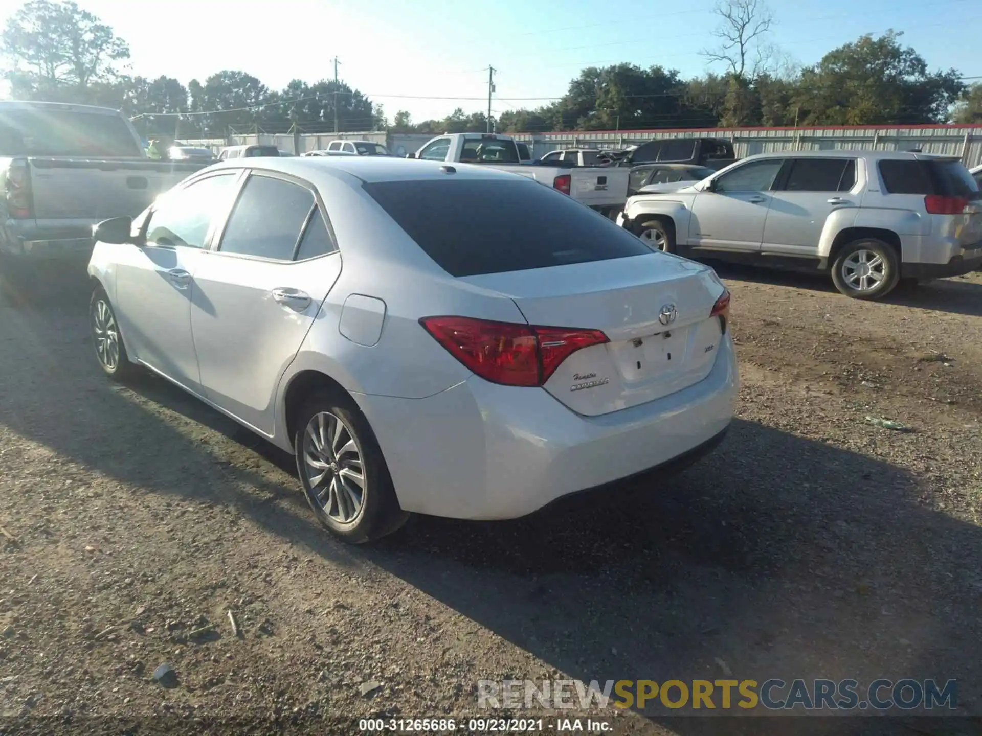 3 Photograph of a damaged car 5YFBURHE8KP861517 TOYOTA COROLLA 2019