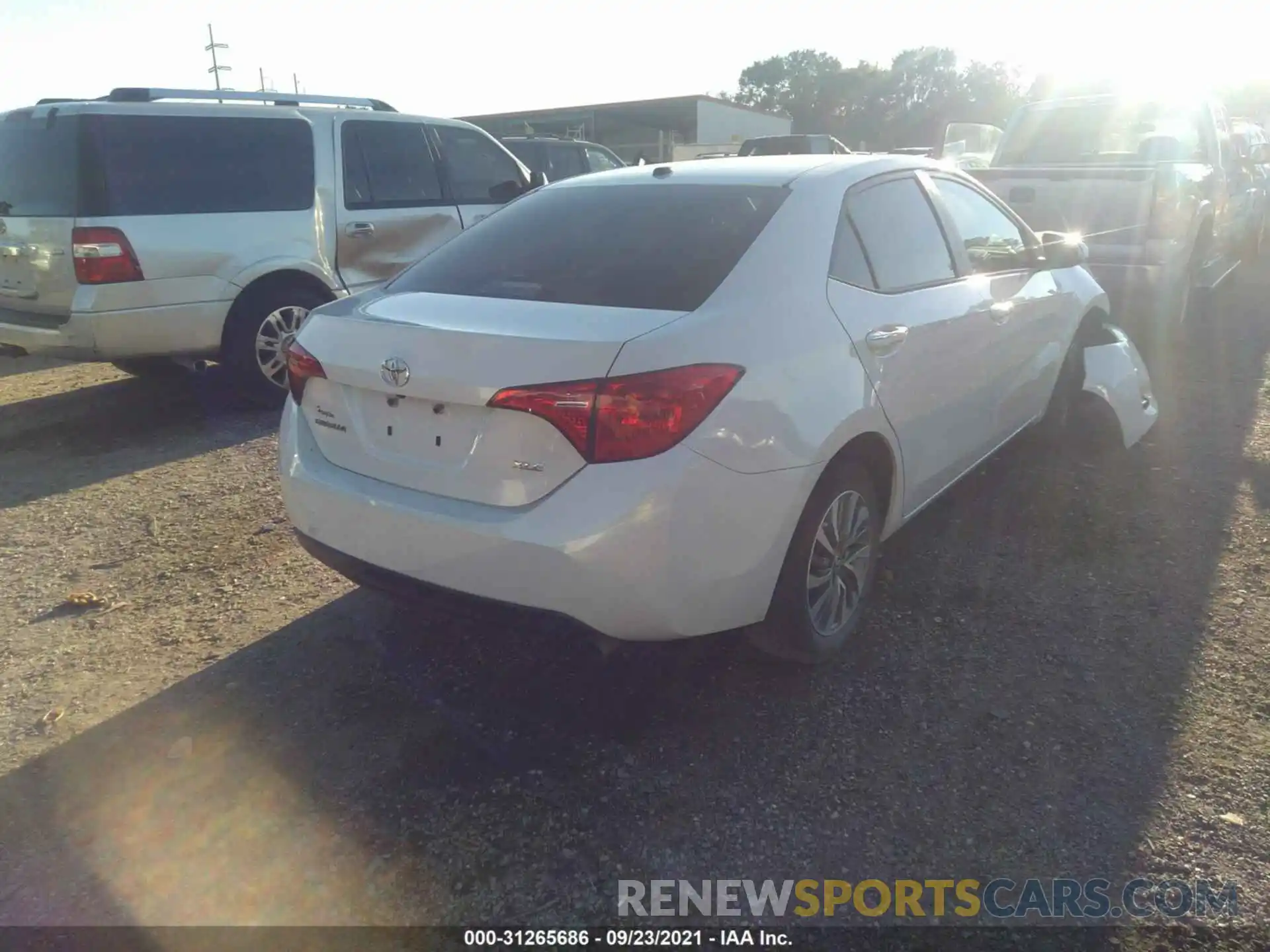 4 Photograph of a damaged car 5YFBURHE8KP861517 TOYOTA COROLLA 2019