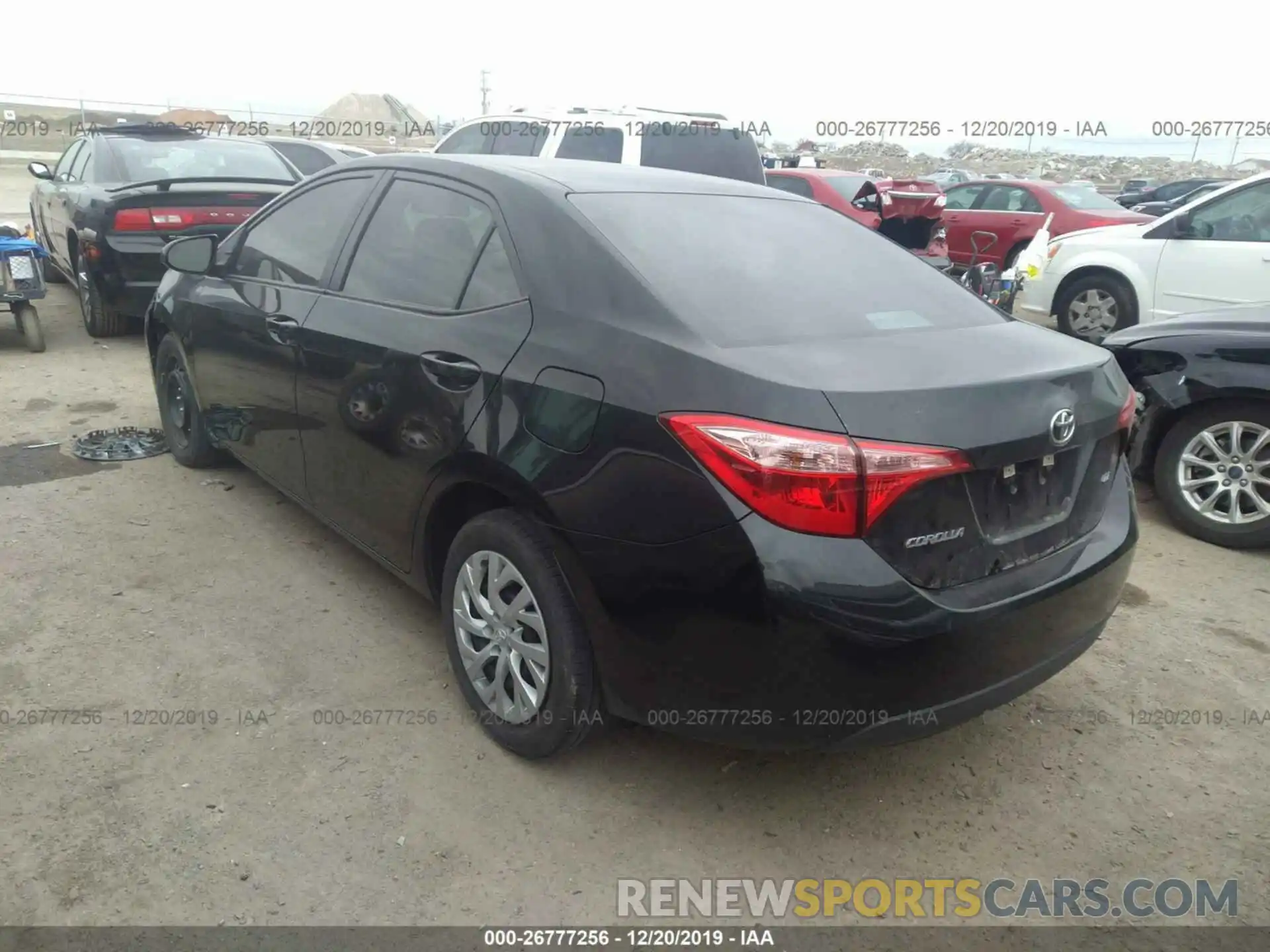 3 Photograph of a damaged car 5YFBURHE8KP862134 TOYOTA COROLLA 2019