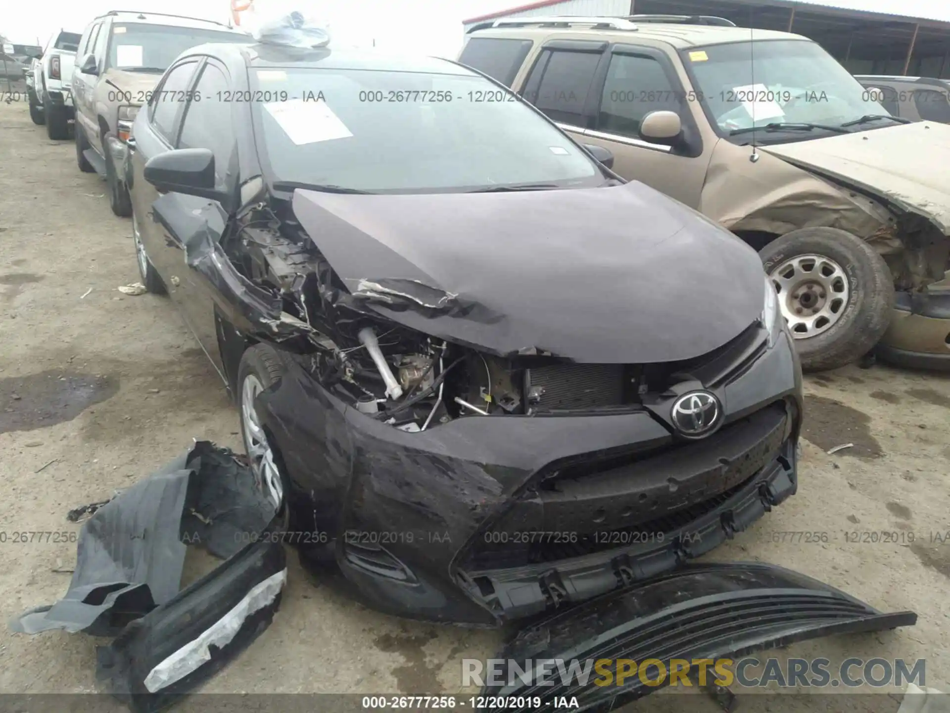 6 Photograph of a damaged car 5YFBURHE8KP862134 TOYOTA COROLLA 2019