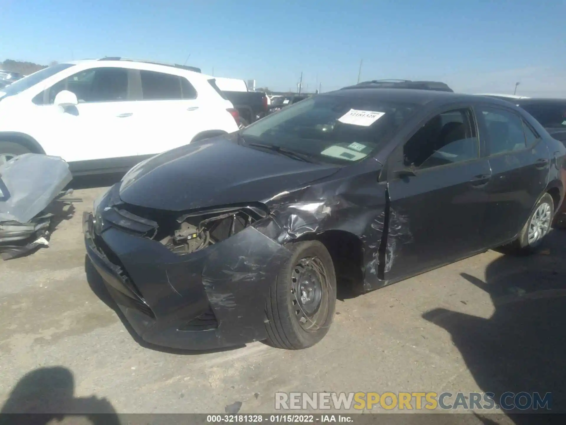 2 Photograph of a damaged car 5YFBURHE8KP862215 TOYOTA COROLLA 2019