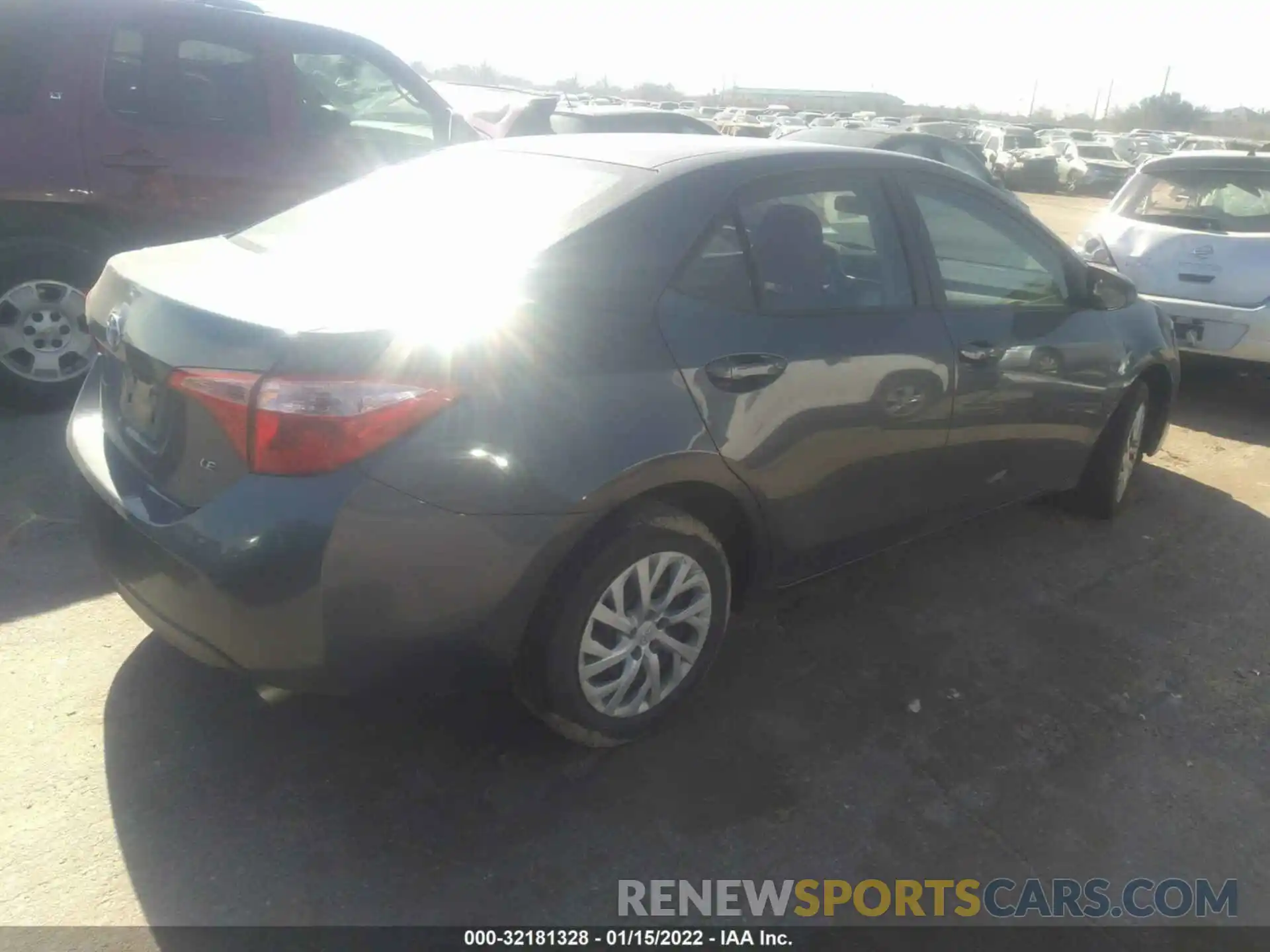 4 Photograph of a damaged car 5YFBURHE8KP862215 TOYOTA COROLLA 2019