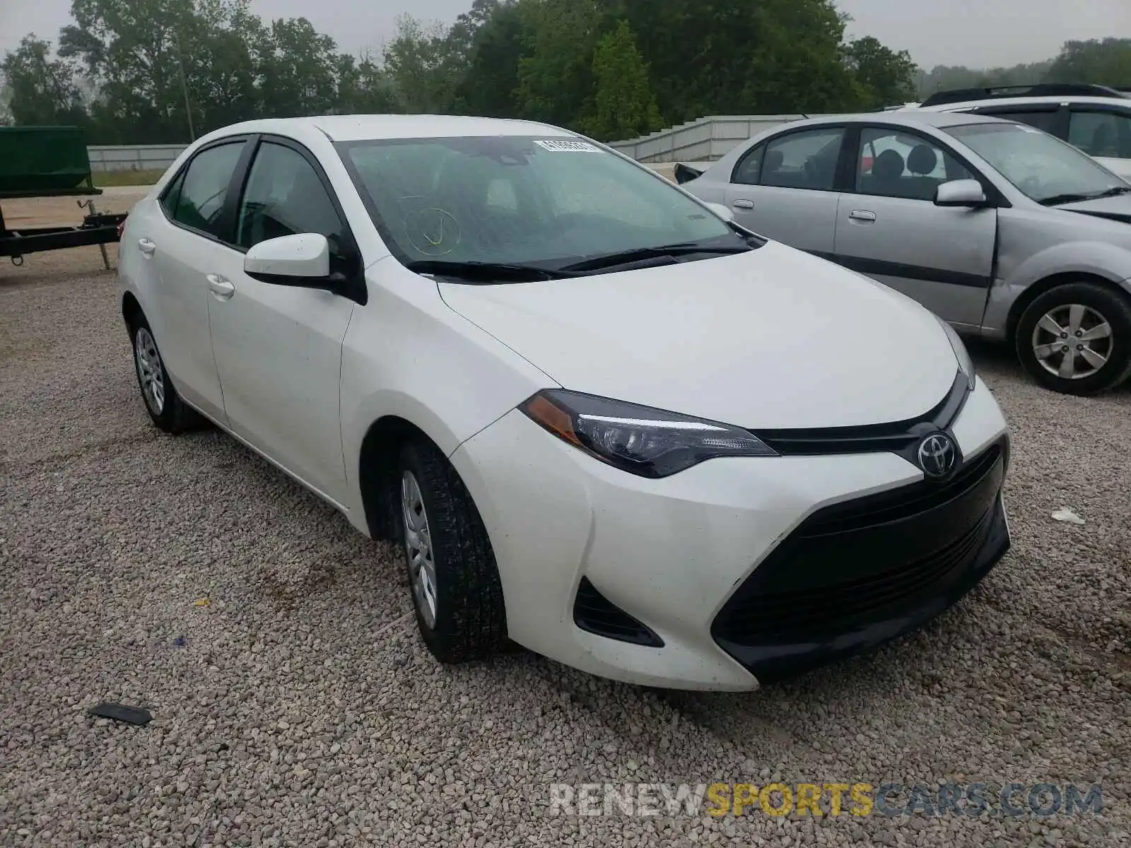 1 Photograph of a damaged car 5YFBURHE8KP862375 TOYOTA COROLLA 2019