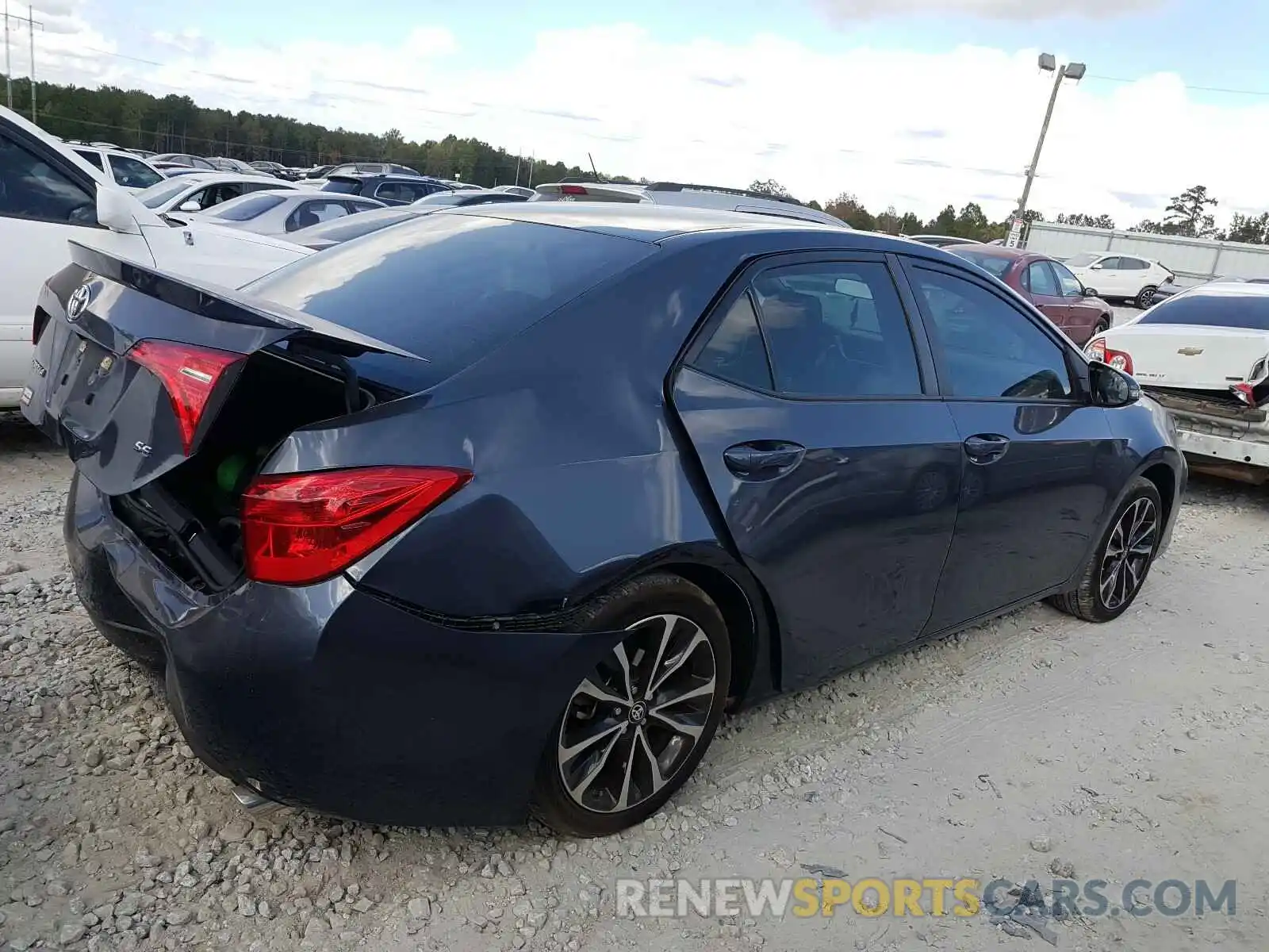 4 Photograph of a damaged car 5YFBURHE8KP862652 TOYOTA COROLLA 2019