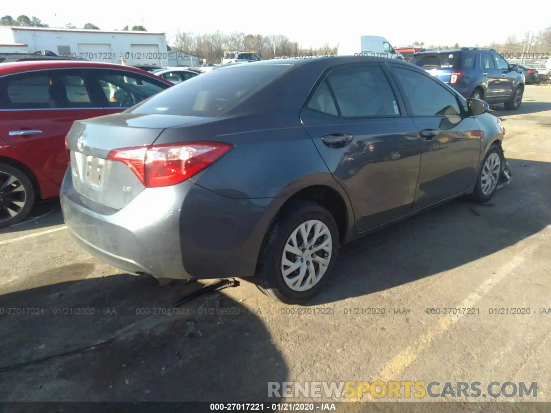 4 Photograph of a damaged car 5YFBURHE8KP862666 TOYOTA COROLLA 2019