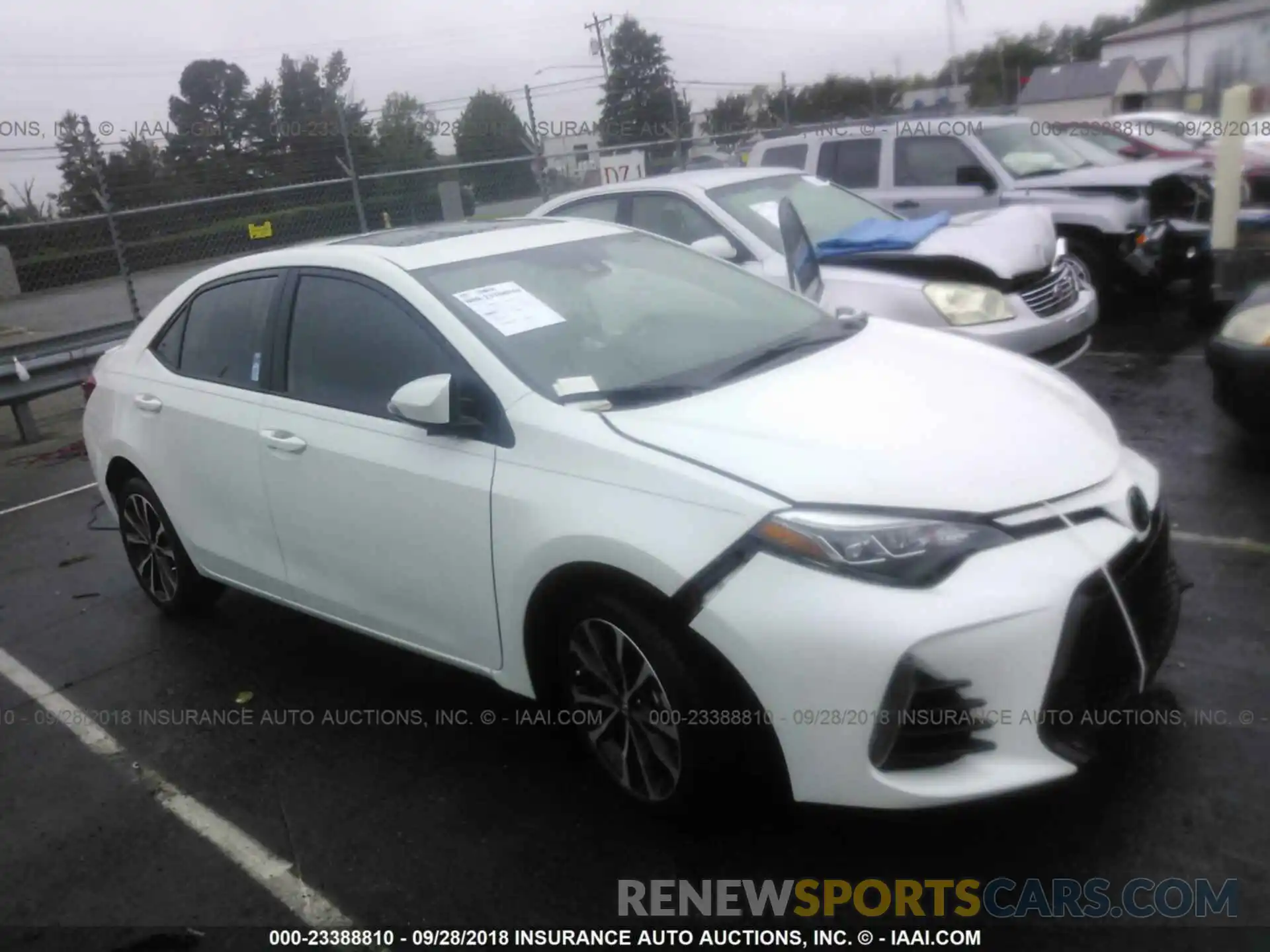 1 Photograph of a damaged car 5YFBURHE8KP862988 Toyota Corolla 2019