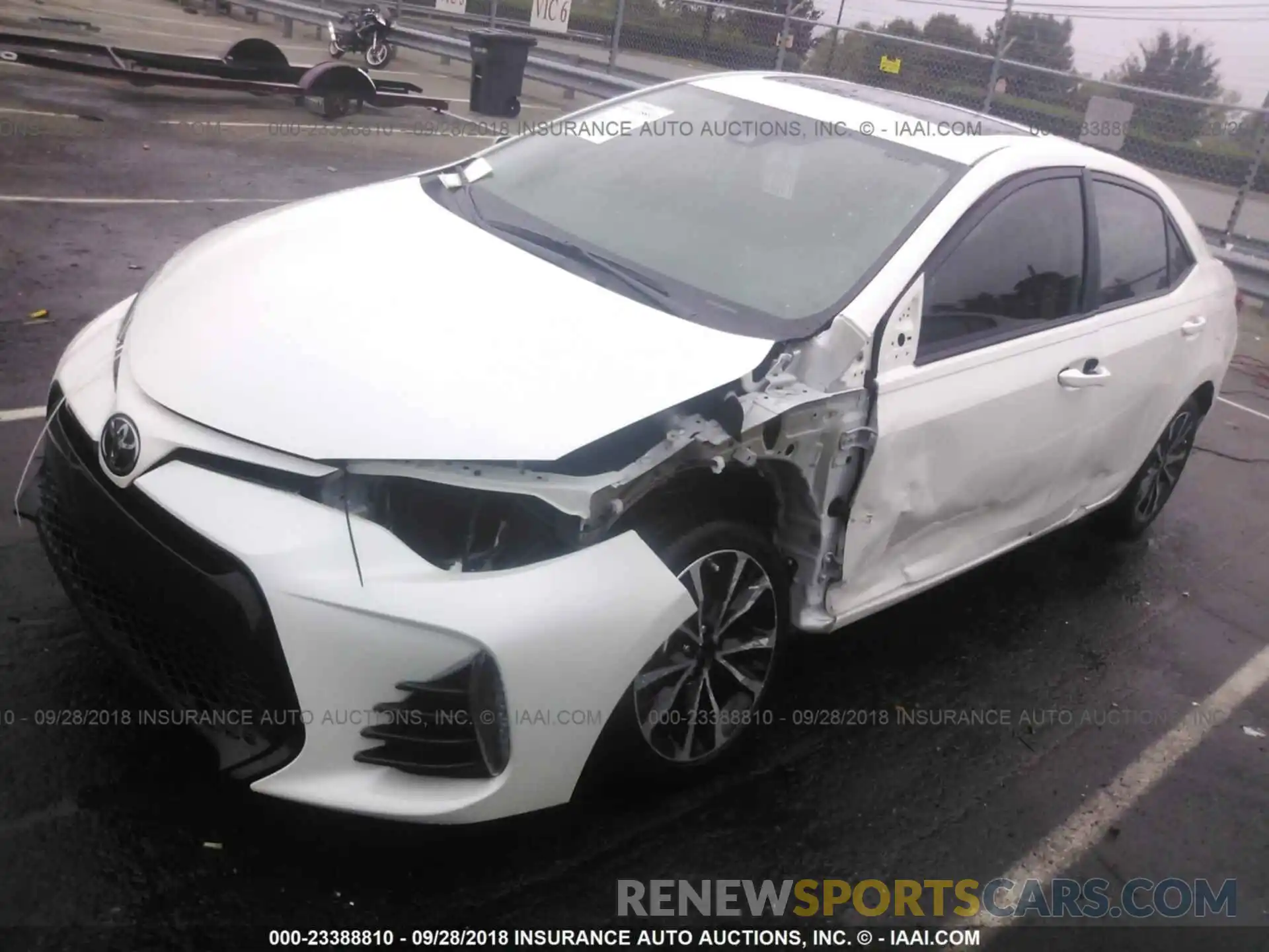 2 Photograph of a damaged car 5YFBURHE8KP862988 Toyota Corolla 2019