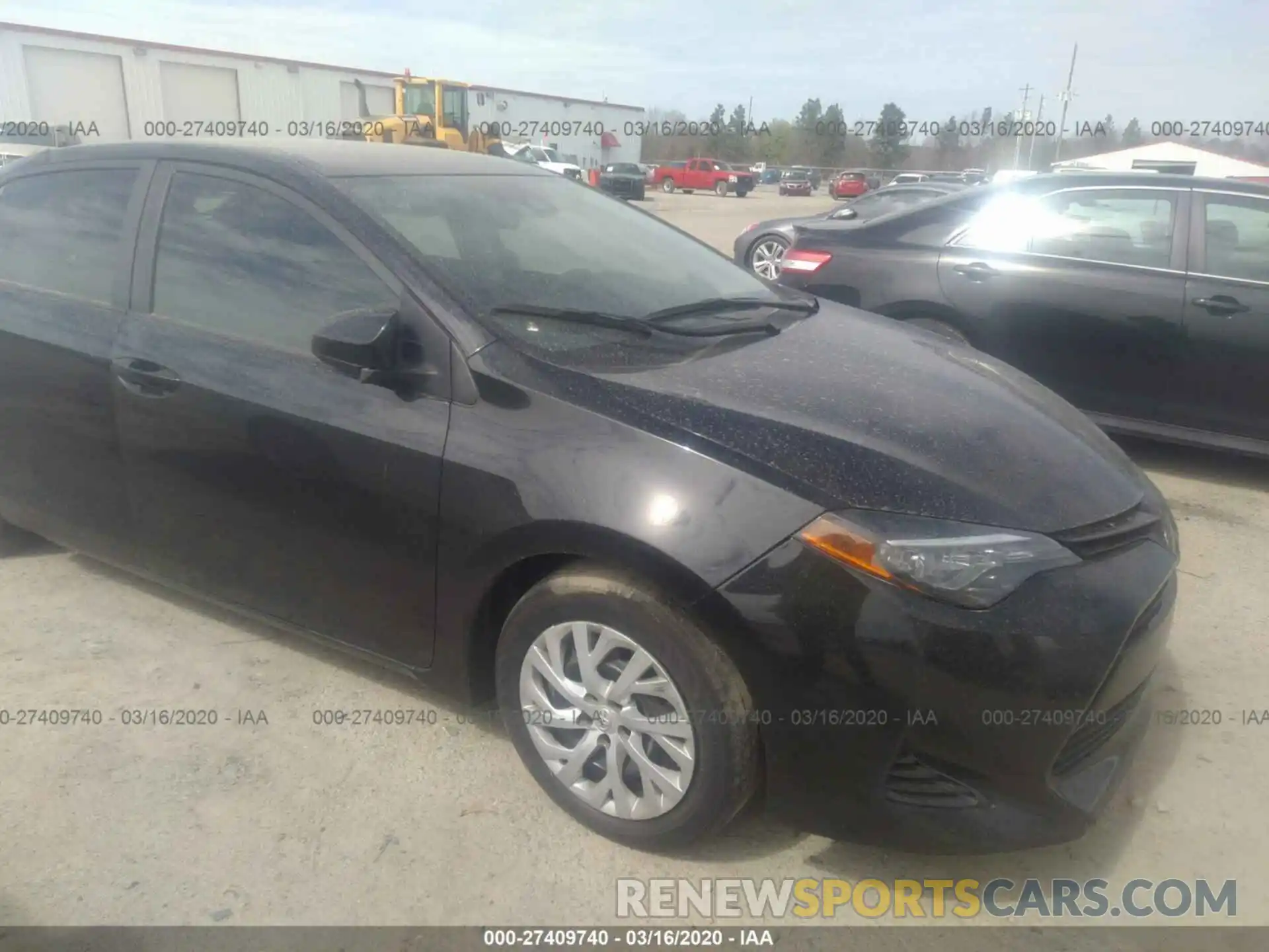 1 Photograph of a damaged car 5YFBURHE8KP863445 TOYOTA COROLLA 2019