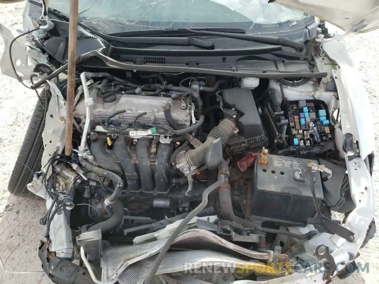 7 Photograph of a damaged car 5YFBURHE8KP863543 TOYOTA COROLLA 2019