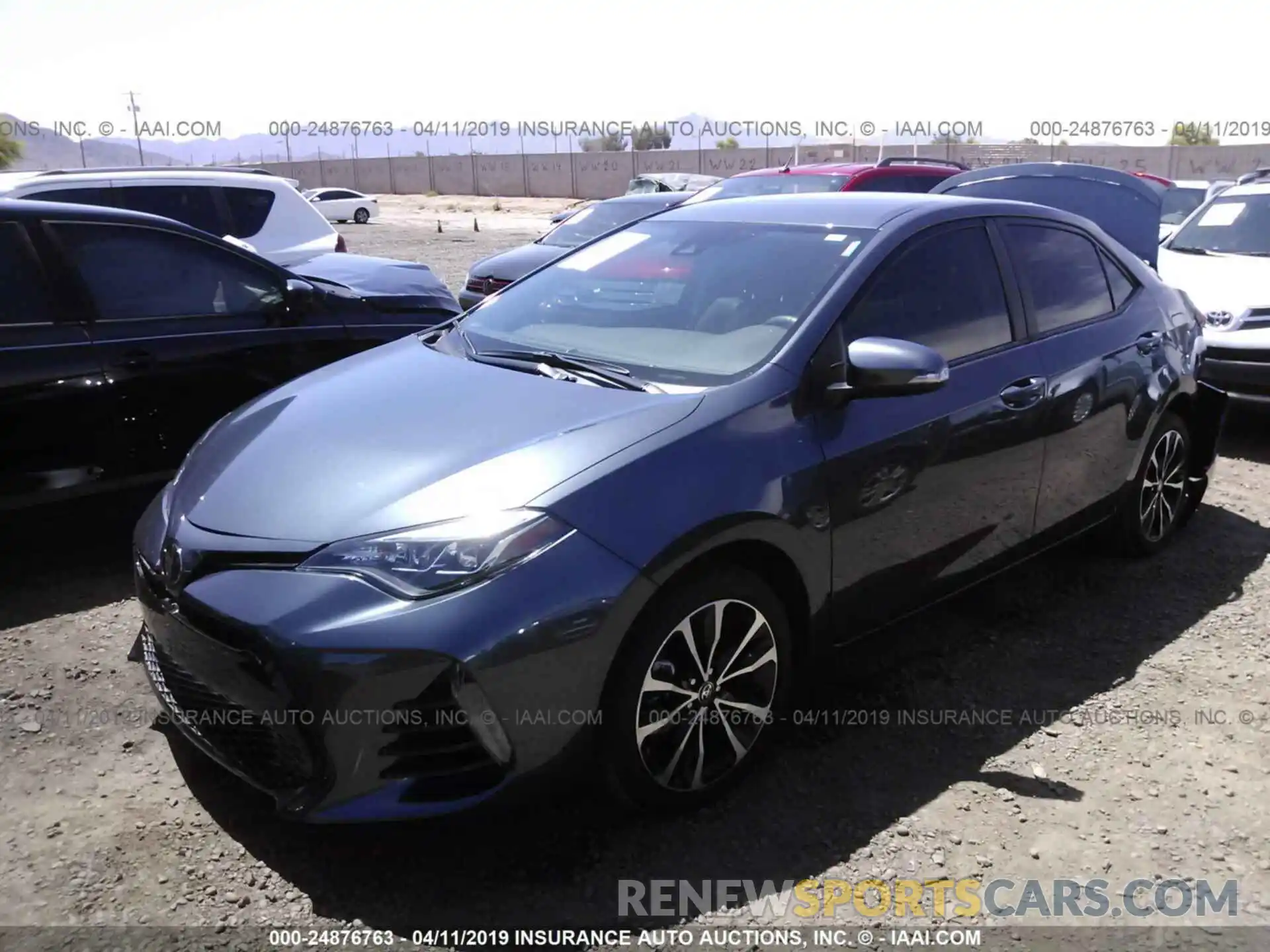 2 Фотография поврежденного автомобиля 5YFBURHE8KP863753 TOYOTA COROLLA 2019