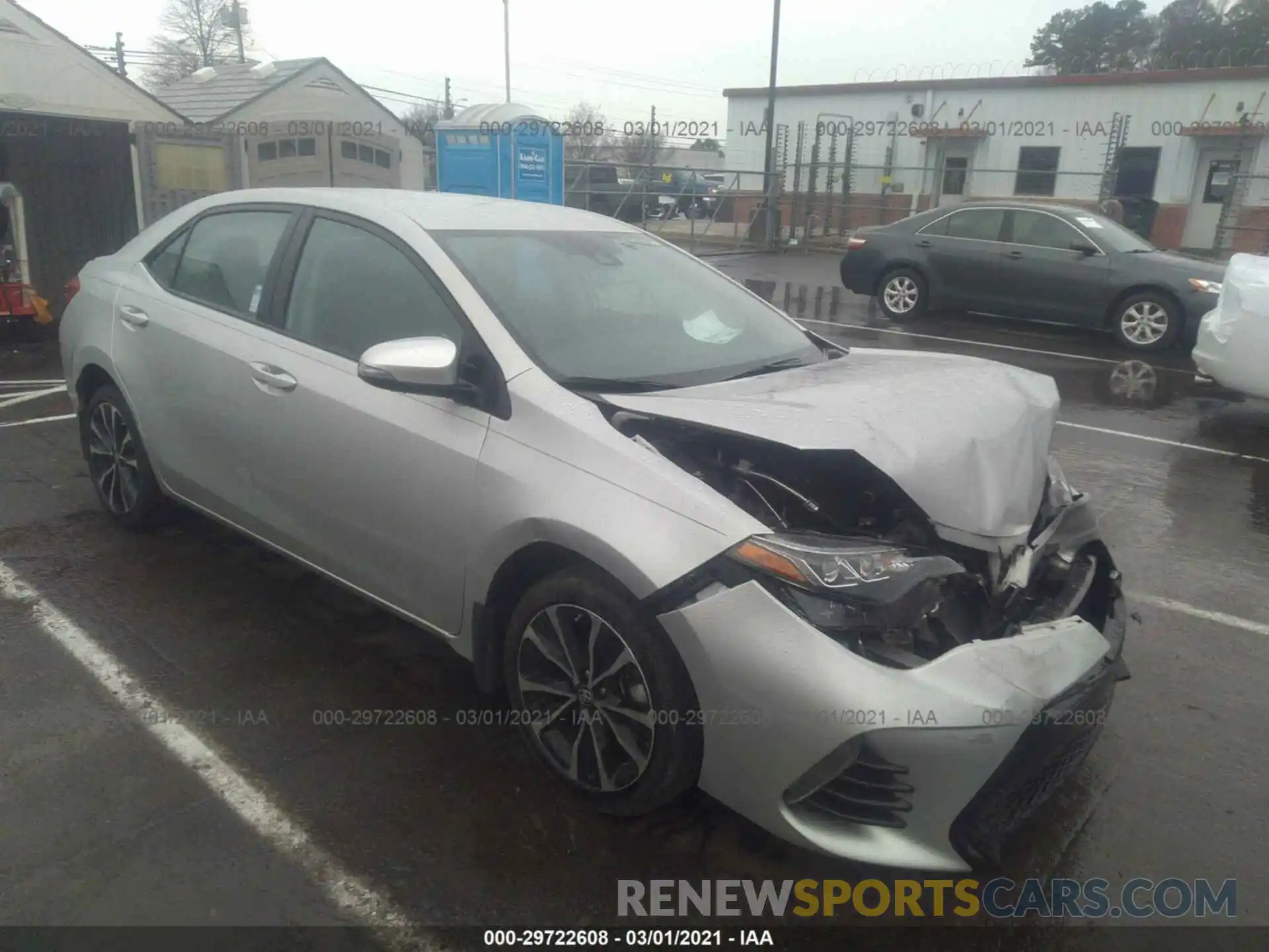 1 Photograph of a damaged car 5YFBURHE8KP864630 TOYOTA COROLLA 2019