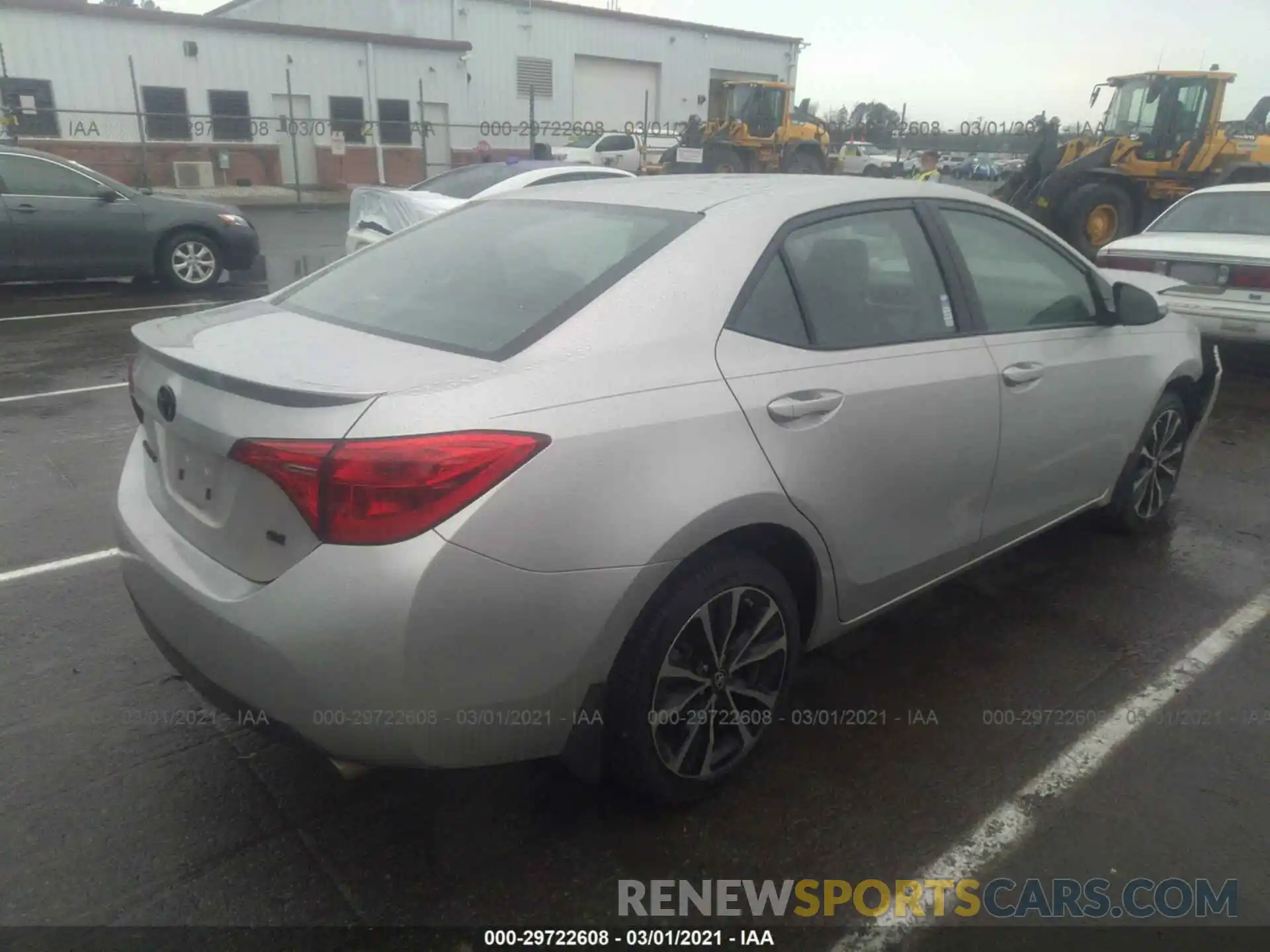 4 Photograph of a damaged car 5YFBURHE8KP864630 TOYOTA COROLLA 2019