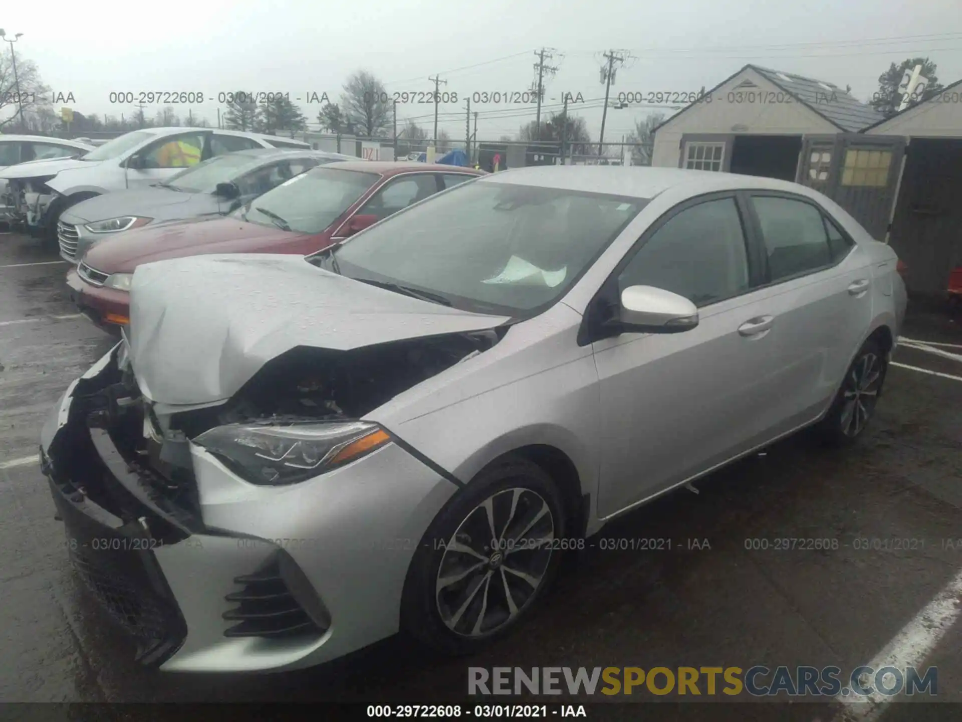 6 Photograph of a damaged car 5YFBURHE8KP864630 TOYOTA COROLLA 2019