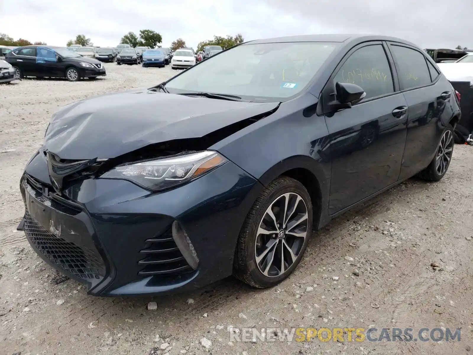 2 Photograph of a damaged car 5YFBURHE8KP865146 TOYOTA COROLLA 2019