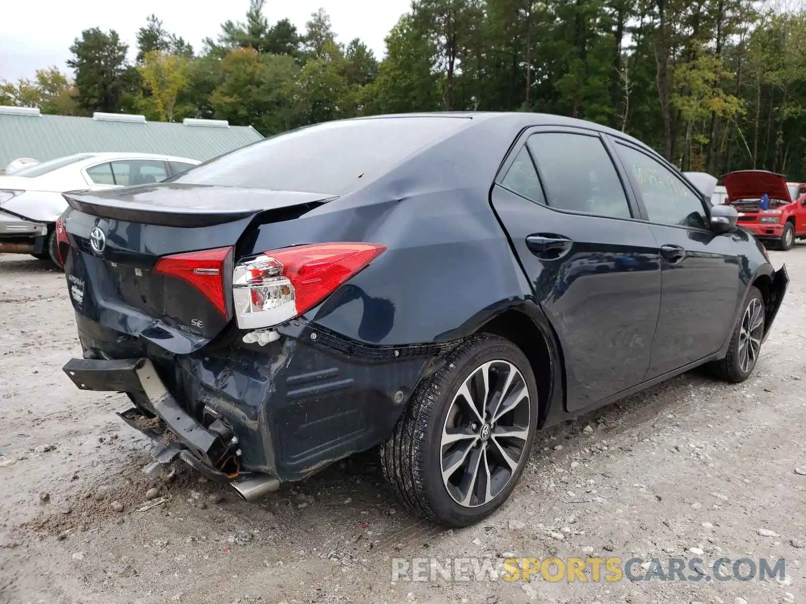 4 Photograph of a damaged car 5YFBURHE8KP865146 TOYOTA COROLLA 2019