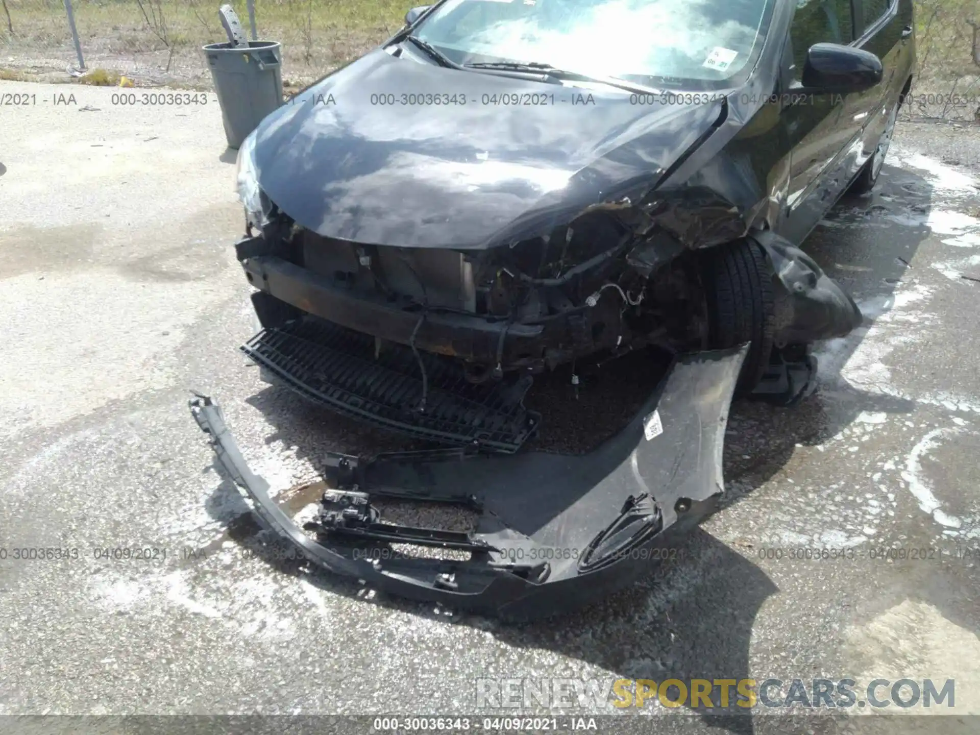 6 Photograph of a damaged car 5YFBURHE8KP865485 TOYOTA COROLLA 2019