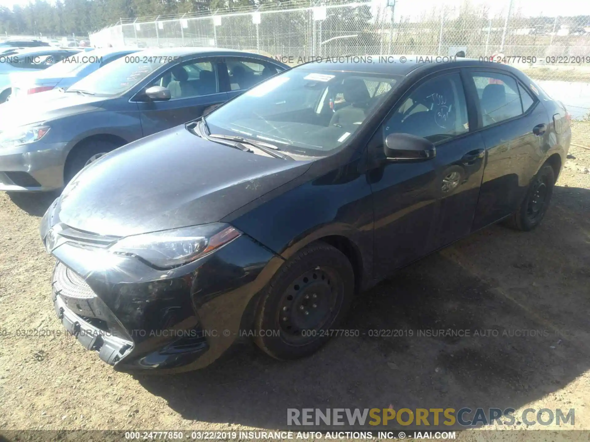 2 Photograph of a damaged car 5YFBURHE8KP865552 TOYOTA COROLLA 2019