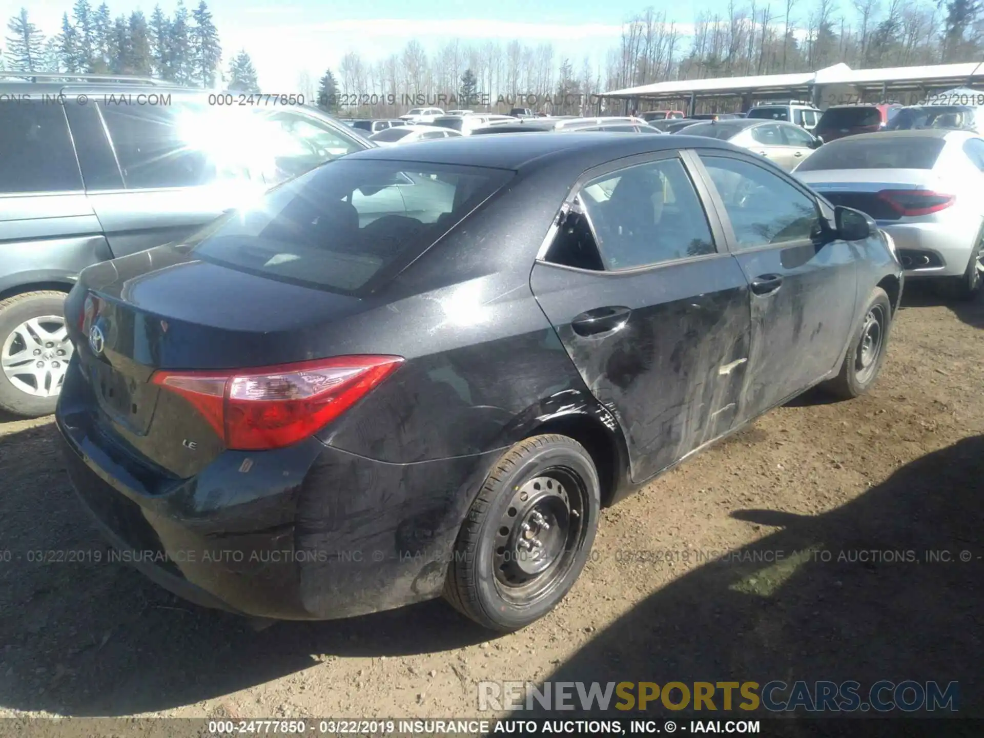 4 Photograph of a damaged car 5YFBURHE8KP865552 TOYOTA COROLLA 2019