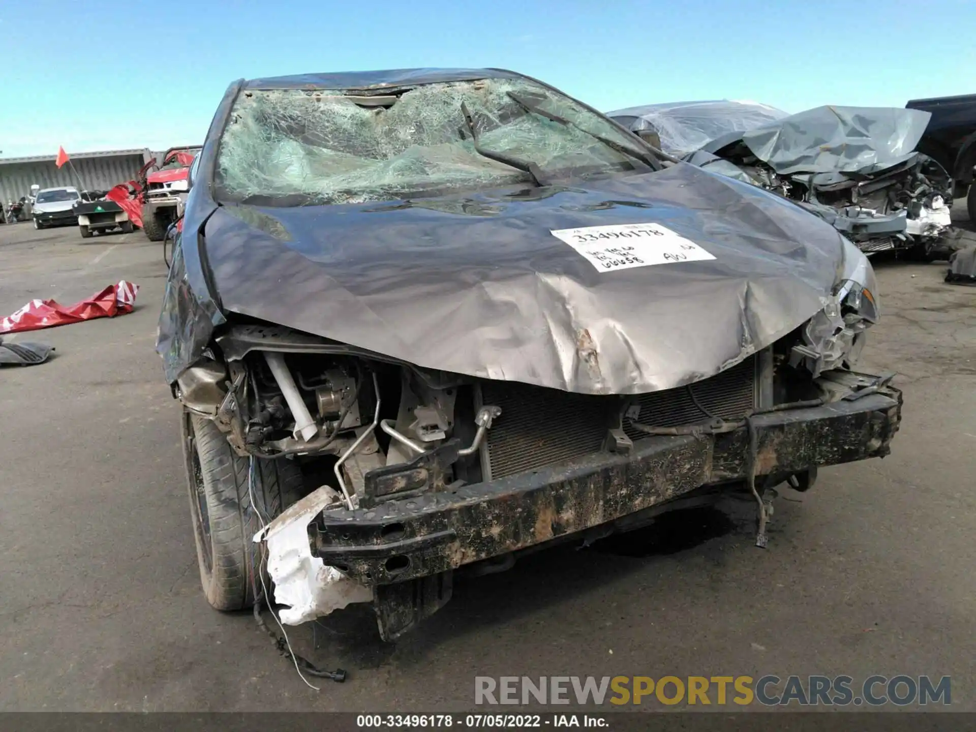 6 Photograph of a damaged car 5YFBURHE8KP865633 TOYOTA COROLLA 2019