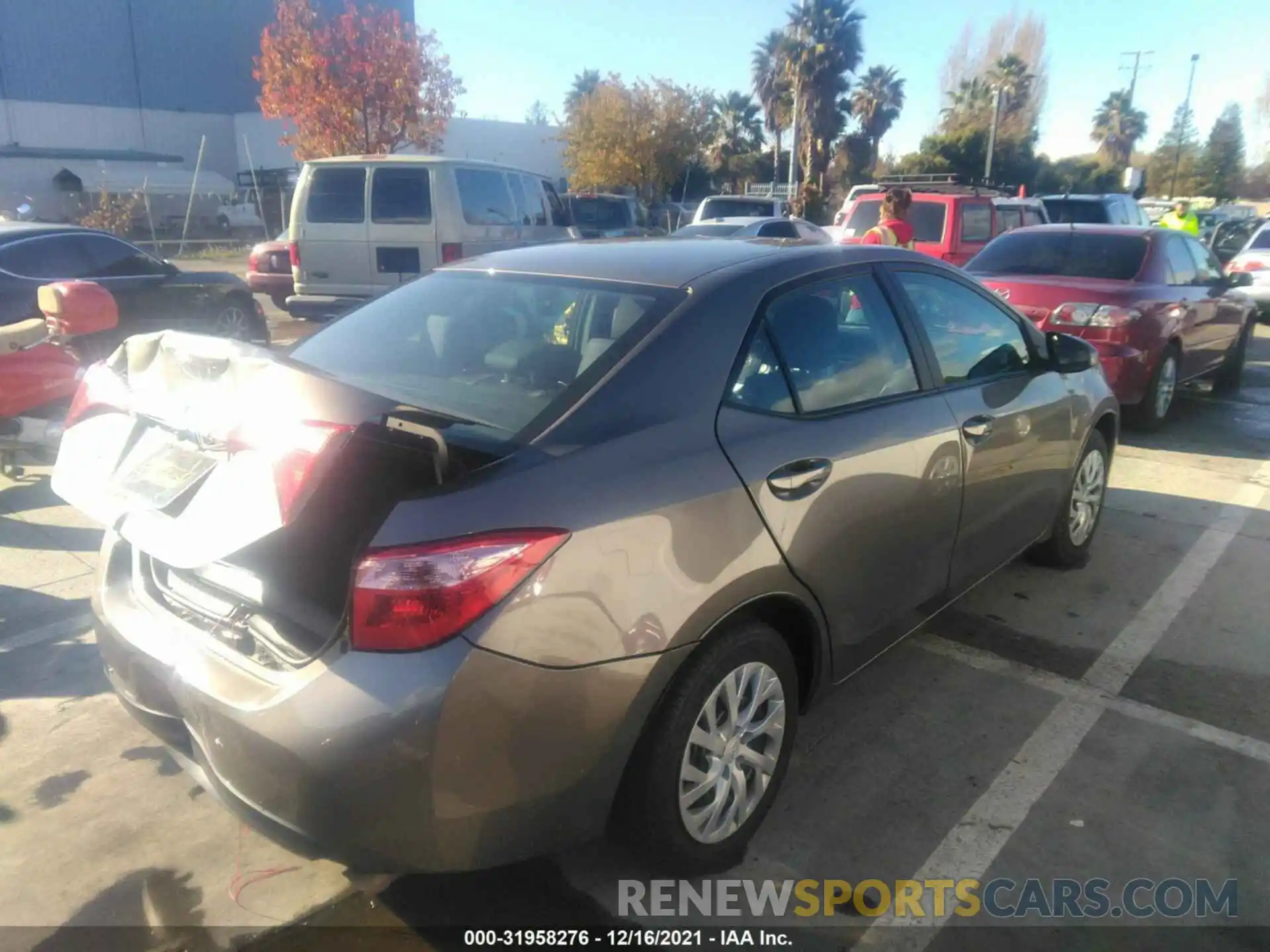 4 Photograph of a damaged car 5YFBURHE8KP866393 TOYOTA COROLLA 2019