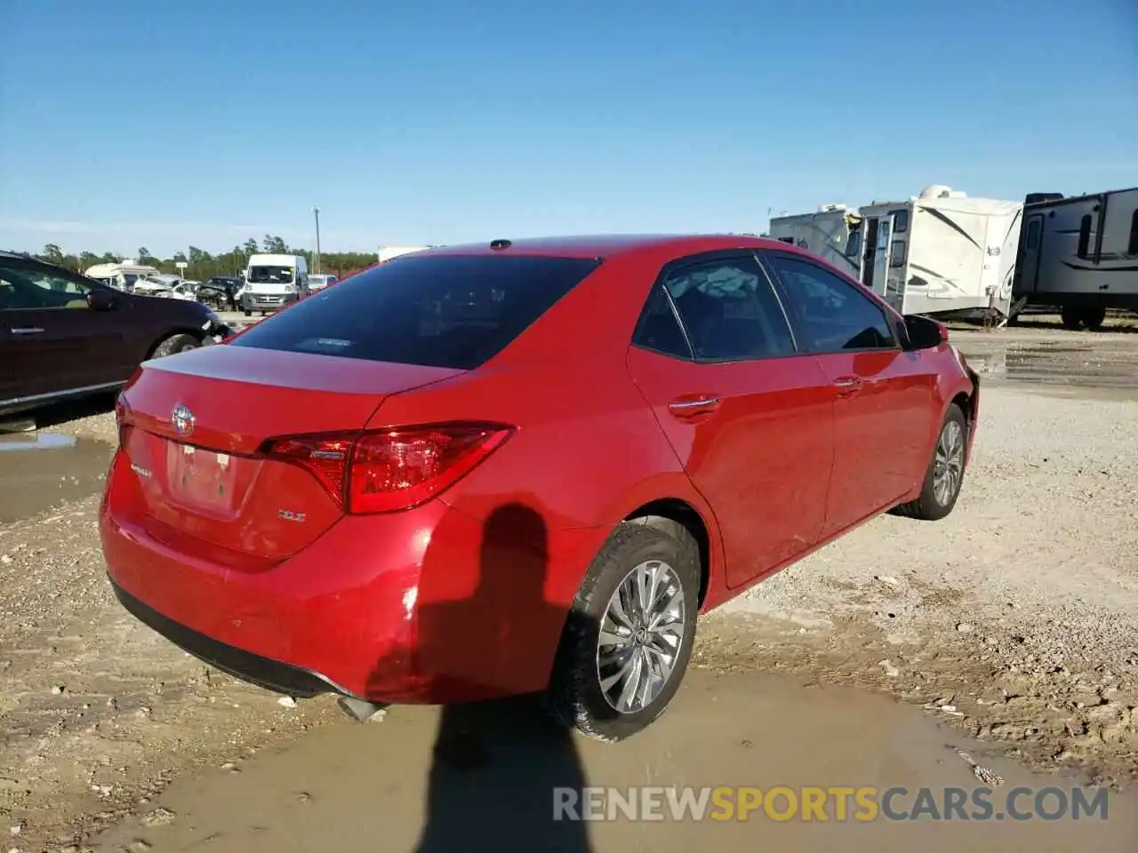 4 Photograph of a damaged car 5YFBURHE8KP866619 TOYOTA COROLLA 2019