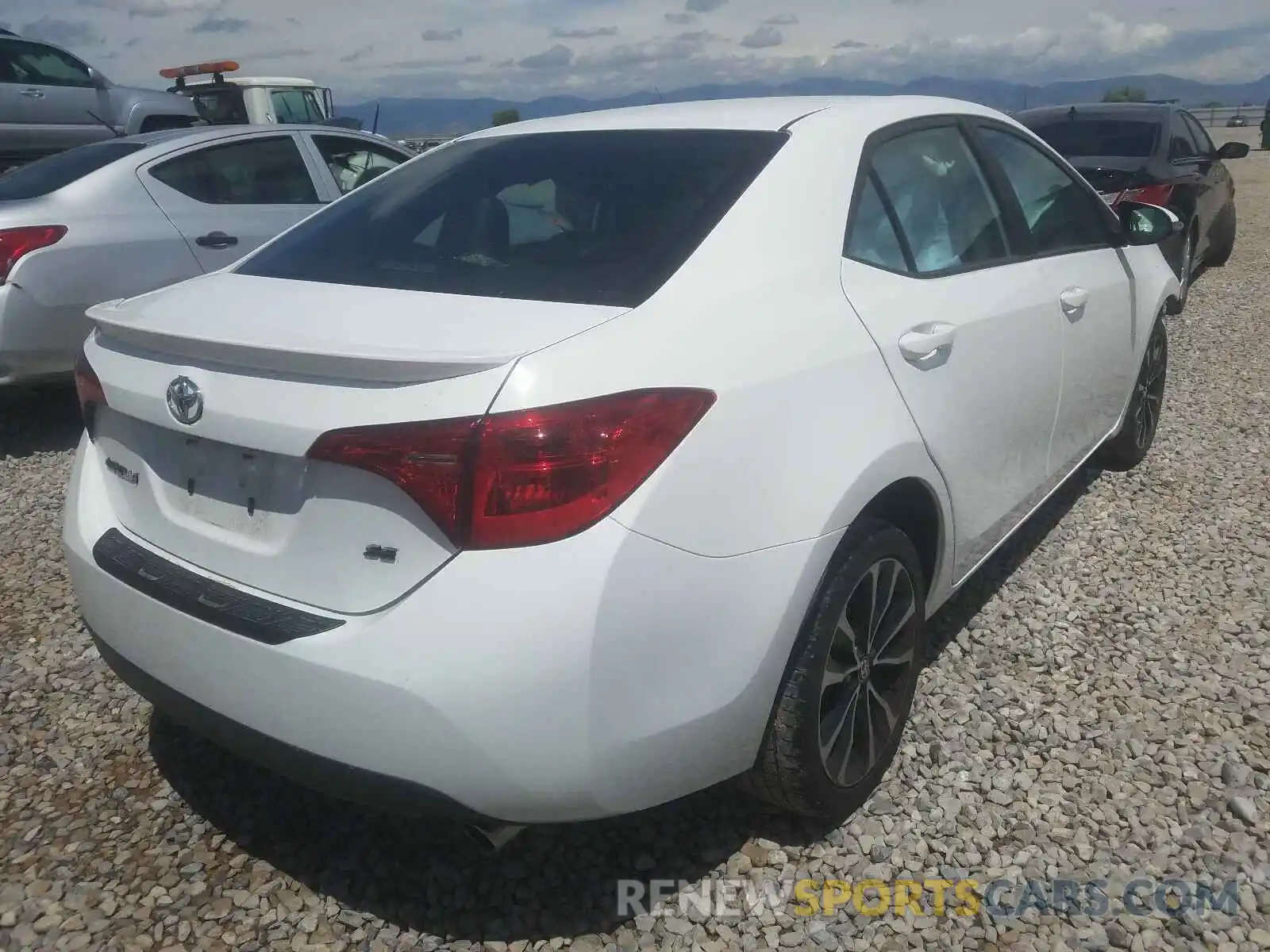 4 Photograph of a damaged car 5YFBURHE8KP867012 TOYOTA COROLLA 2019