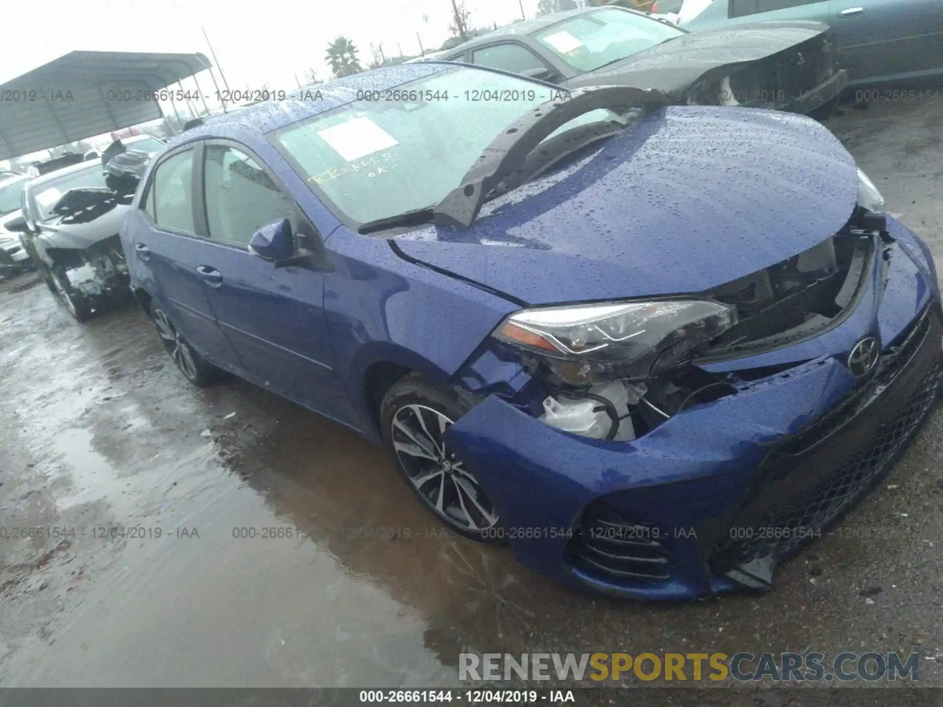 1 Photograph of a damaged car 5YFBURHE8KP867205 TOYOTA COROLLA 2019